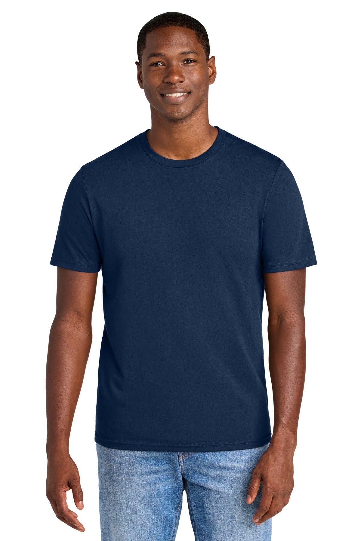 District ®  Perfect Weight ®  CVC Tee DT184 | Add Your Logo