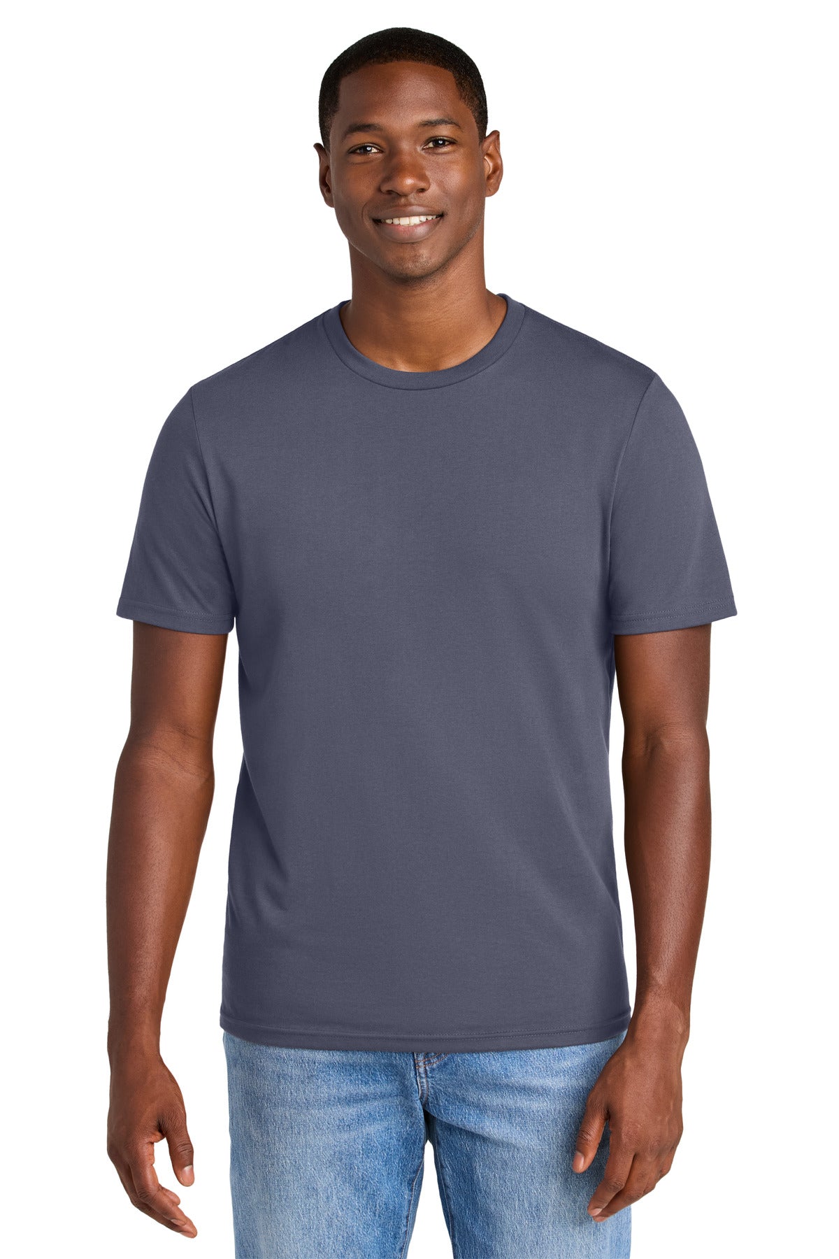 District ®  Perfect Weight ®  CVC Tee DT184 | Add Your Logo