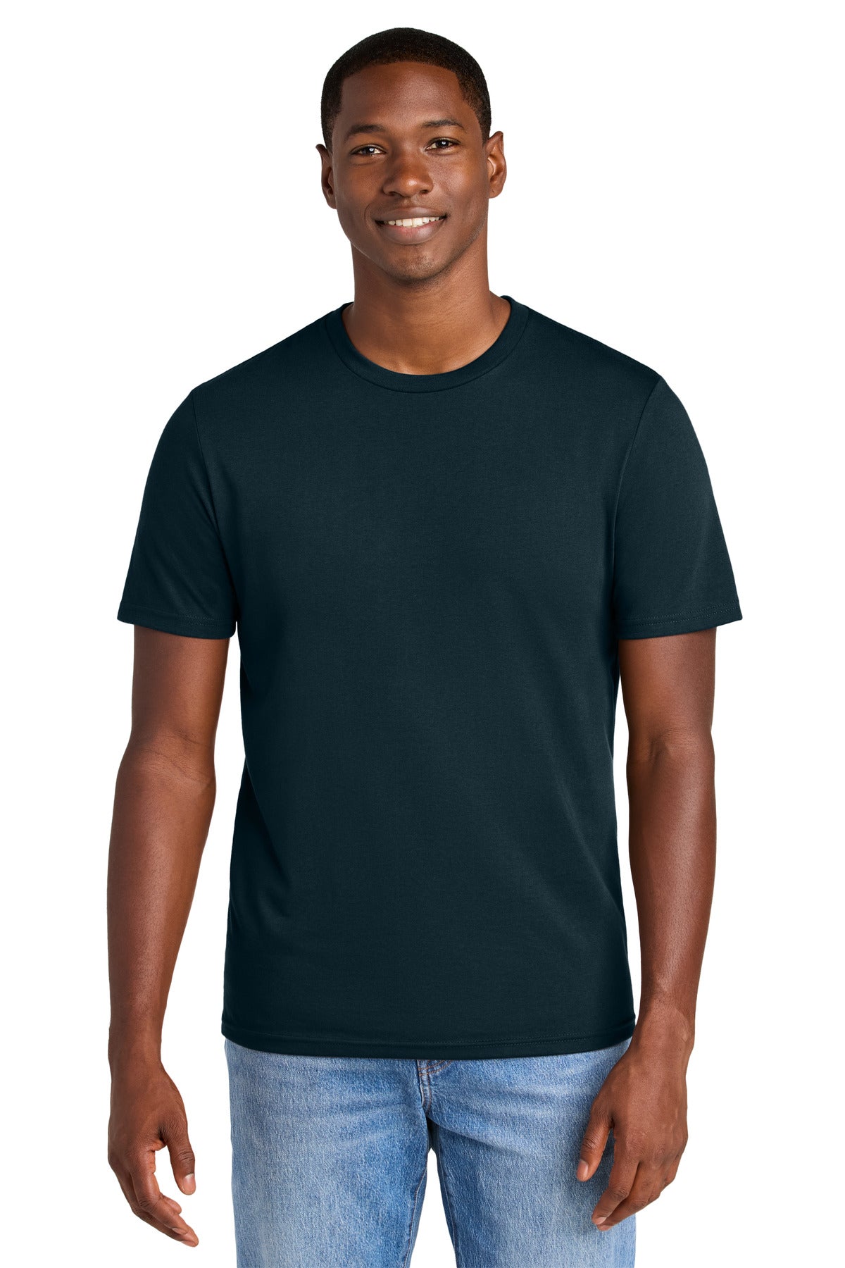 District ®  Perfect Weight ®  CVC Tee DT184 | Add Your Logo