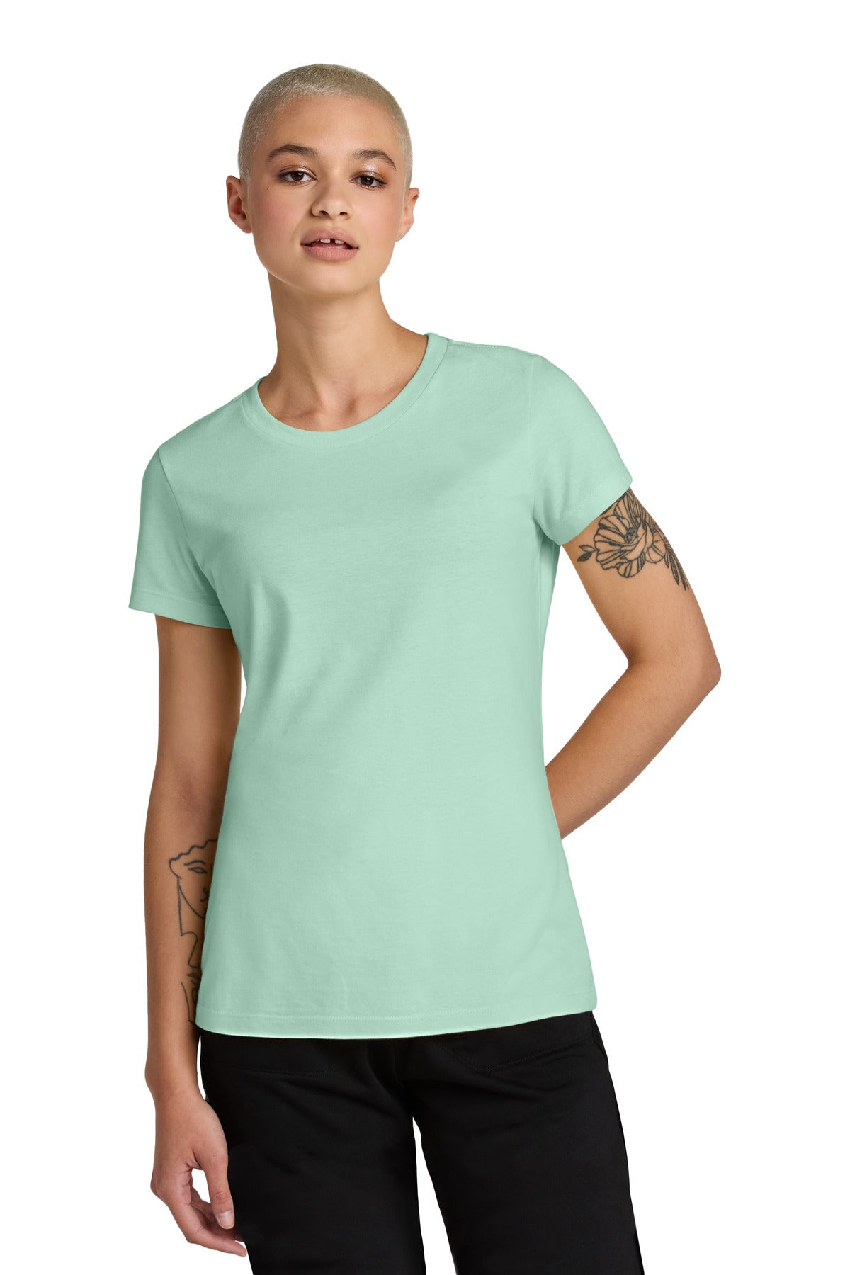 District ®  Women's Perfect Weight ®  CVC Tee DT188 | Add Your Logo