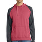 District ®  Young Mens Lightweight Fleece Raglan Hoodie.  DT196 | Add Your Logo