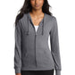 District ®  Women's Fitted Jersey Full-Zip Hoodie. DT2100 | Add Your Logo