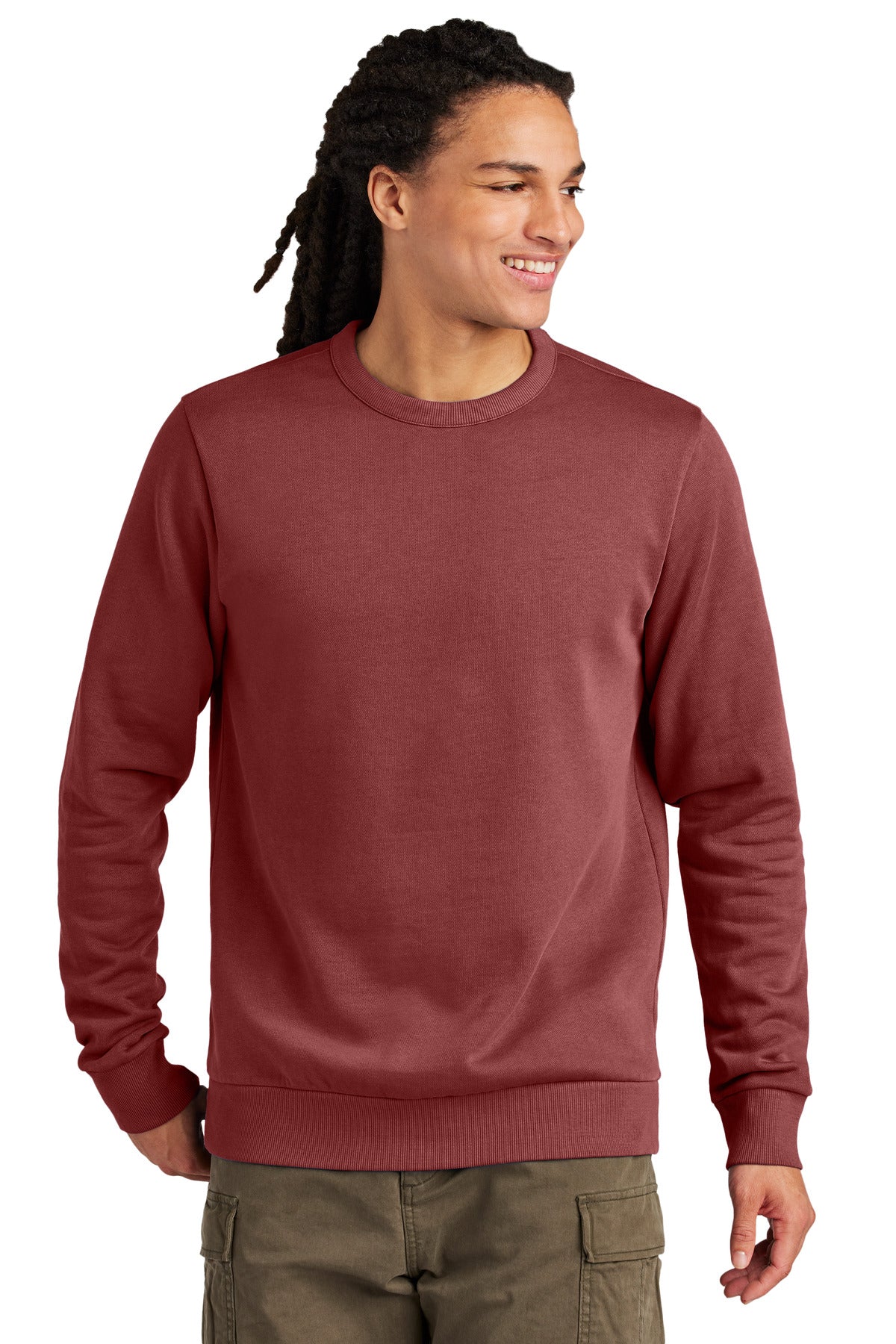 District Wash ™  Fleece Crew DT2204 | Add Your Logo