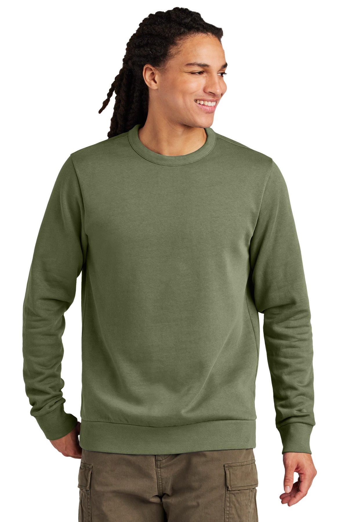 District Wash ™  Fleece Crew DT2204 | Add Your Logo