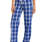 District ®  Women's Flannel Plaid Pant. DT2800 | Add Your Logo