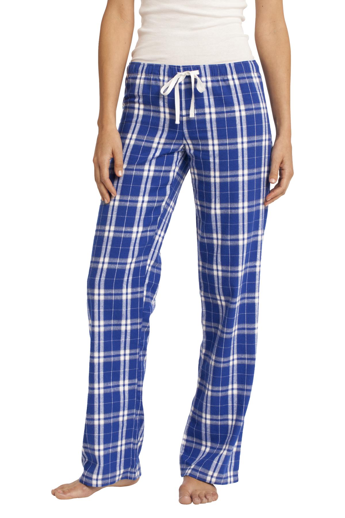 District ®  Women's Flannel Plaid Pant. DT2800 | Add Your Logo