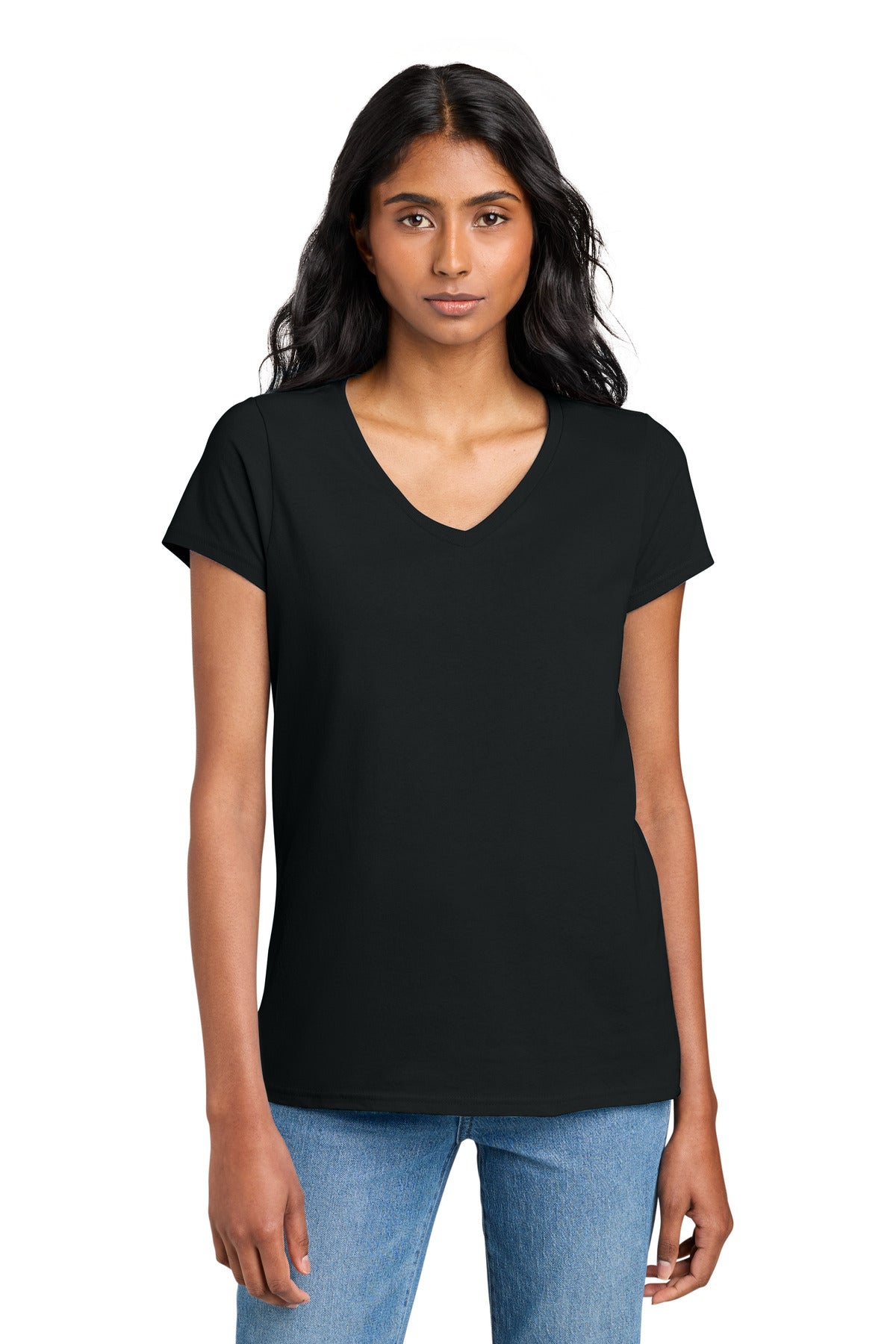 District ®  Women's The Concert Tee ®  V-Neck DT5002 | Add Your Logo