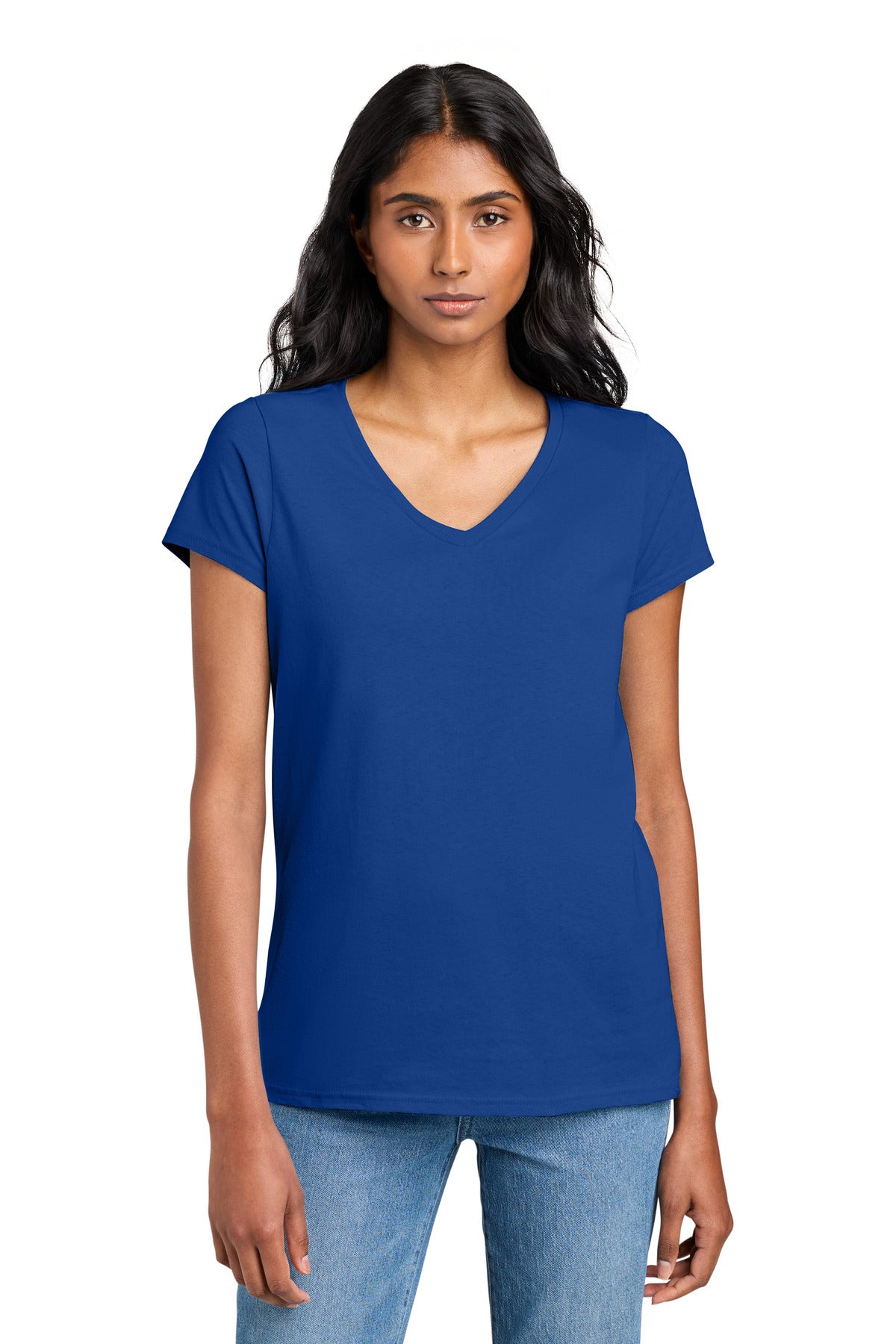 District ®  Women's The Concert Tee ®  V-Neck DT5002 | Add Your Logo