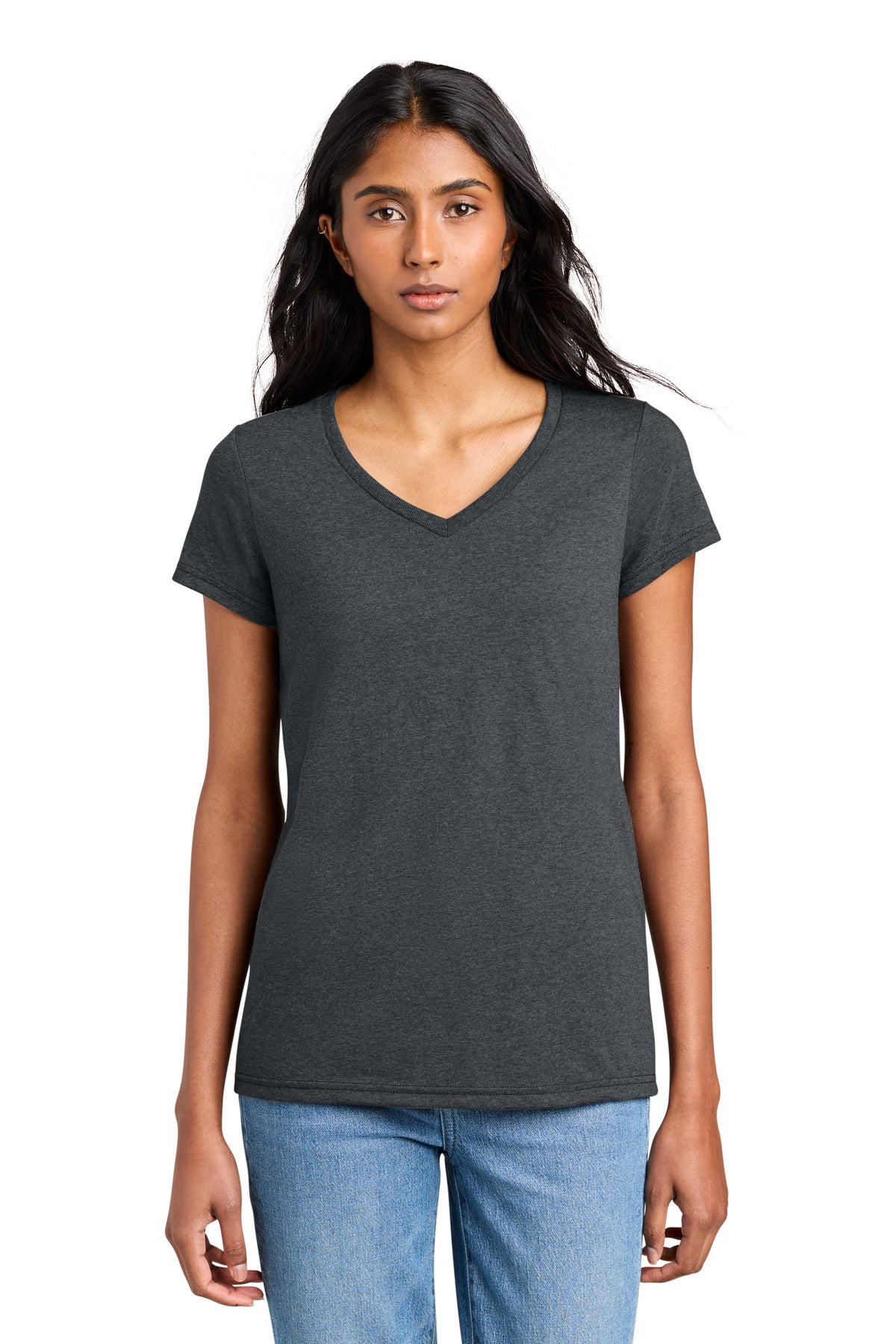 District ®  Women's The Concert Tee ®  V-Neck DT5002 | Add Your Logo