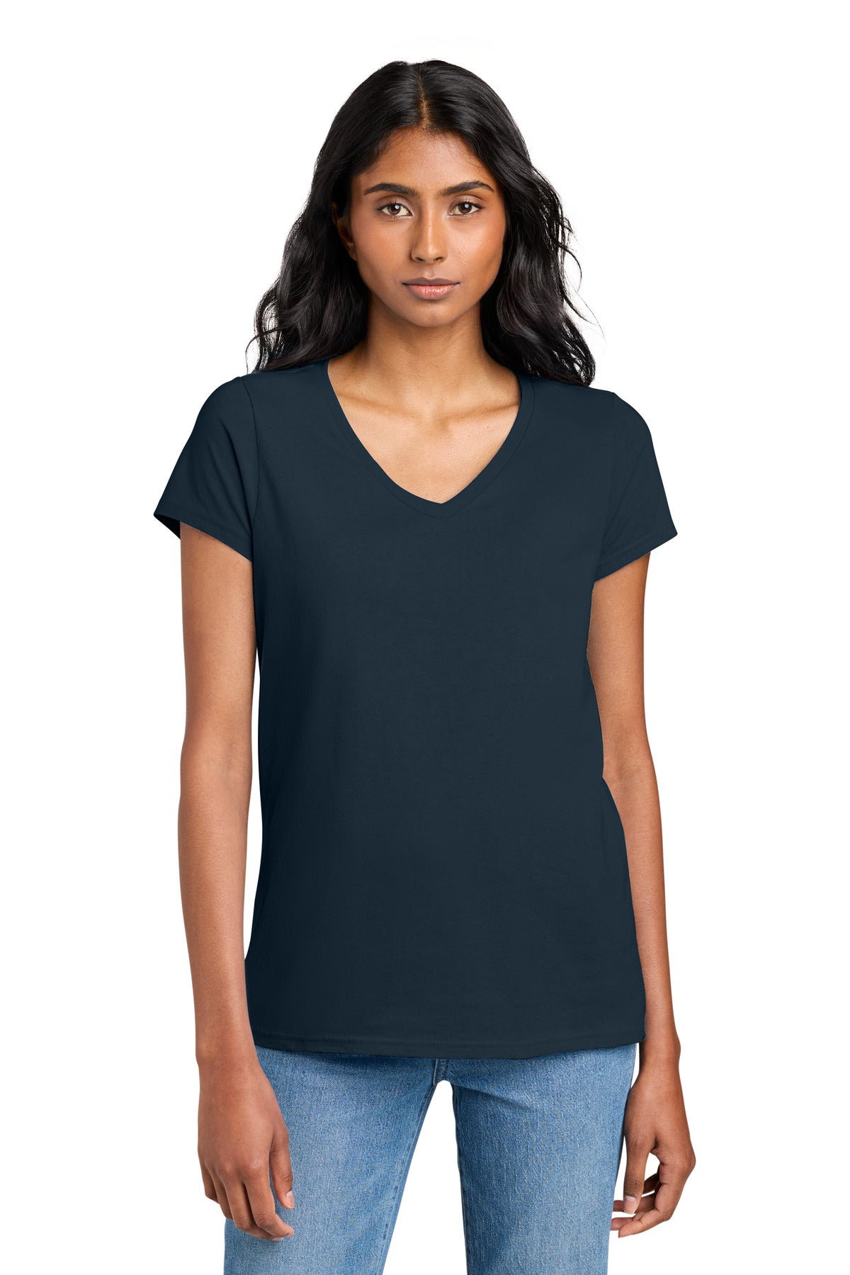District ®  Women's The Concert Tee ®  V-Neck DT5002 | Add Your Logo