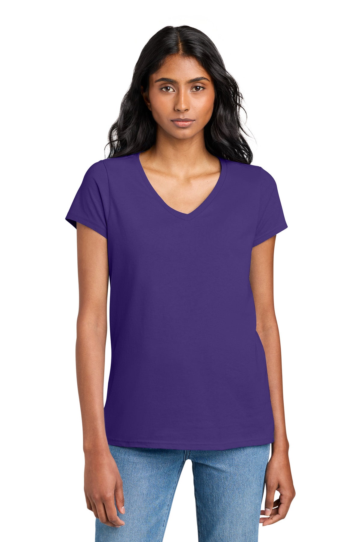District ®  Women's The Concert Tee ®  V-Neck DT5002 | Add Your Logo