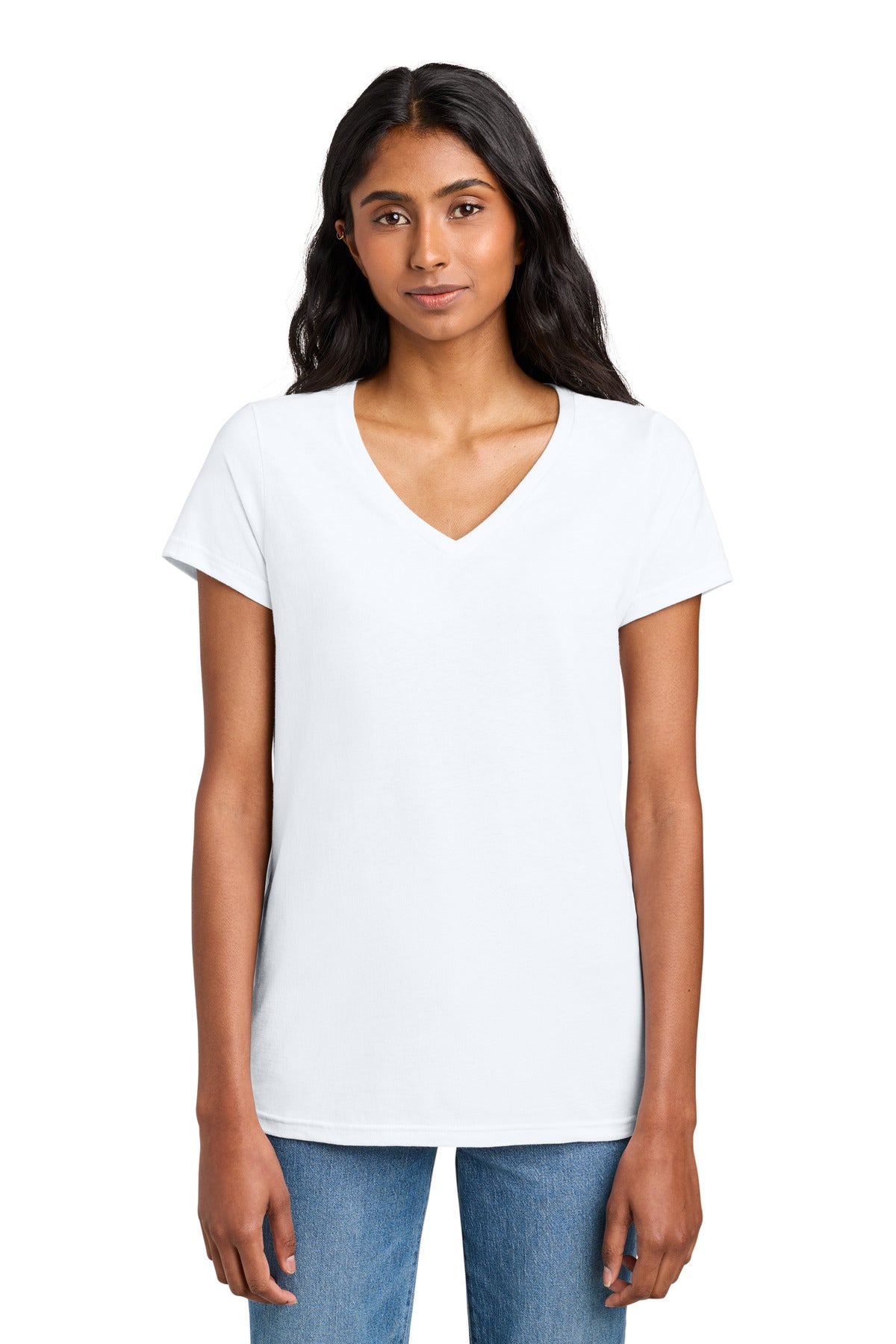 District ®  Women's The Concert Tee ®  V-Neck DT5002 | Add Your Logo