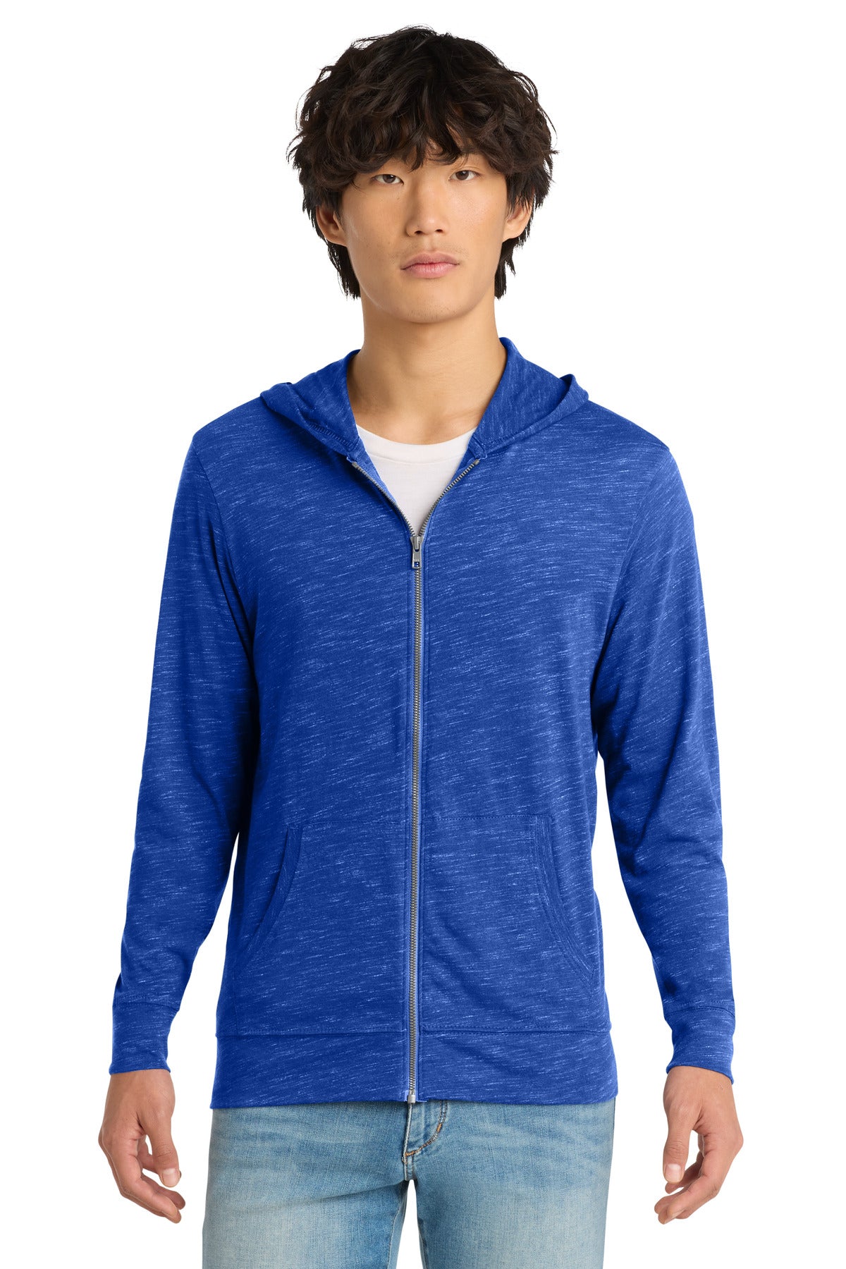 District  ®  Medal Full-Zip Hoodie. DT565 | Add Your Logo