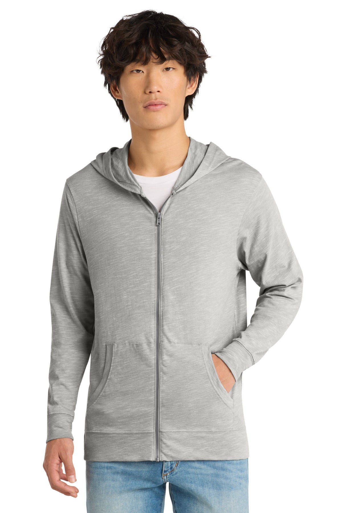 District  ®  Medal Full-Zip Hoodie. DT565 | Add Your Logo