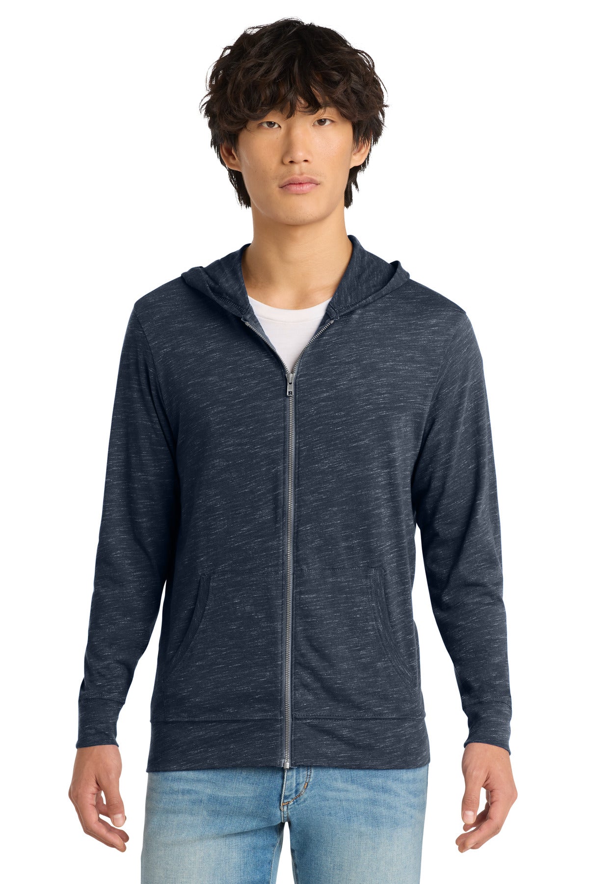 District  ®  Medal Full-Zip Hoodie. DT565 | Add Your Logo