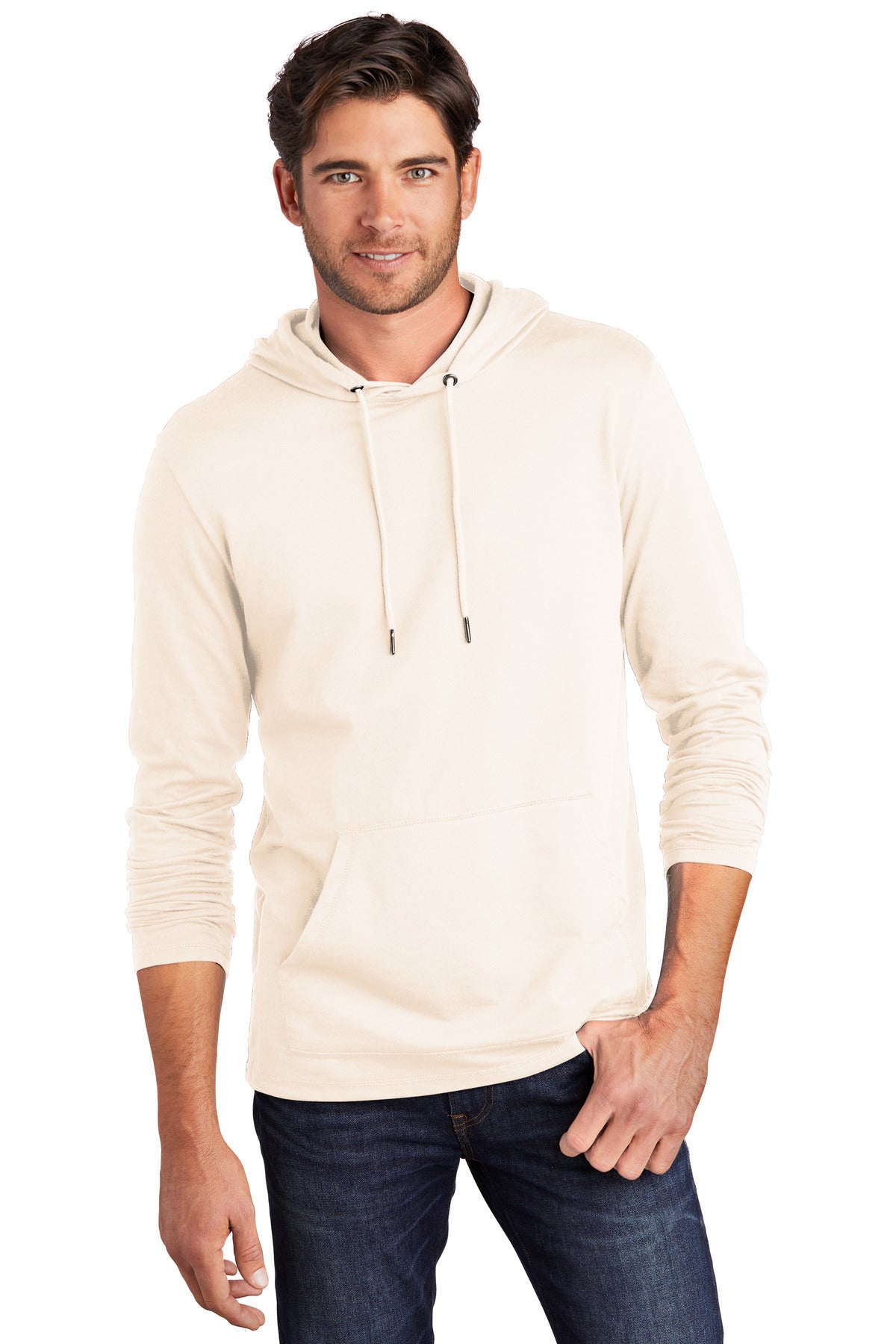 District  ®  Featherweight French Terry  ™  Hoodie DT571 | Add Your Logo