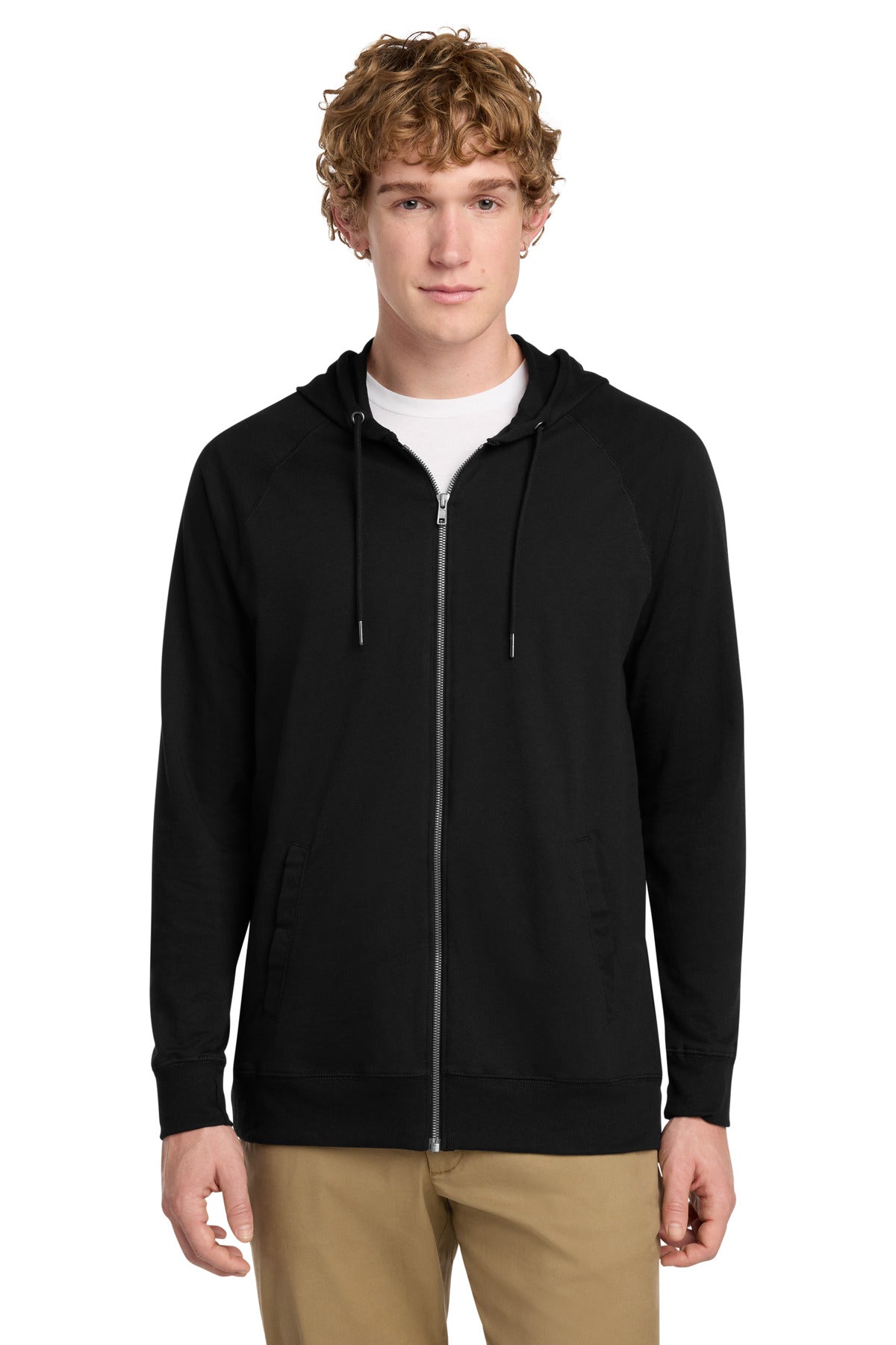 District ®  Featherweight French Terry ™  Full-Zip Hoodie DT573 | Add Your Logo