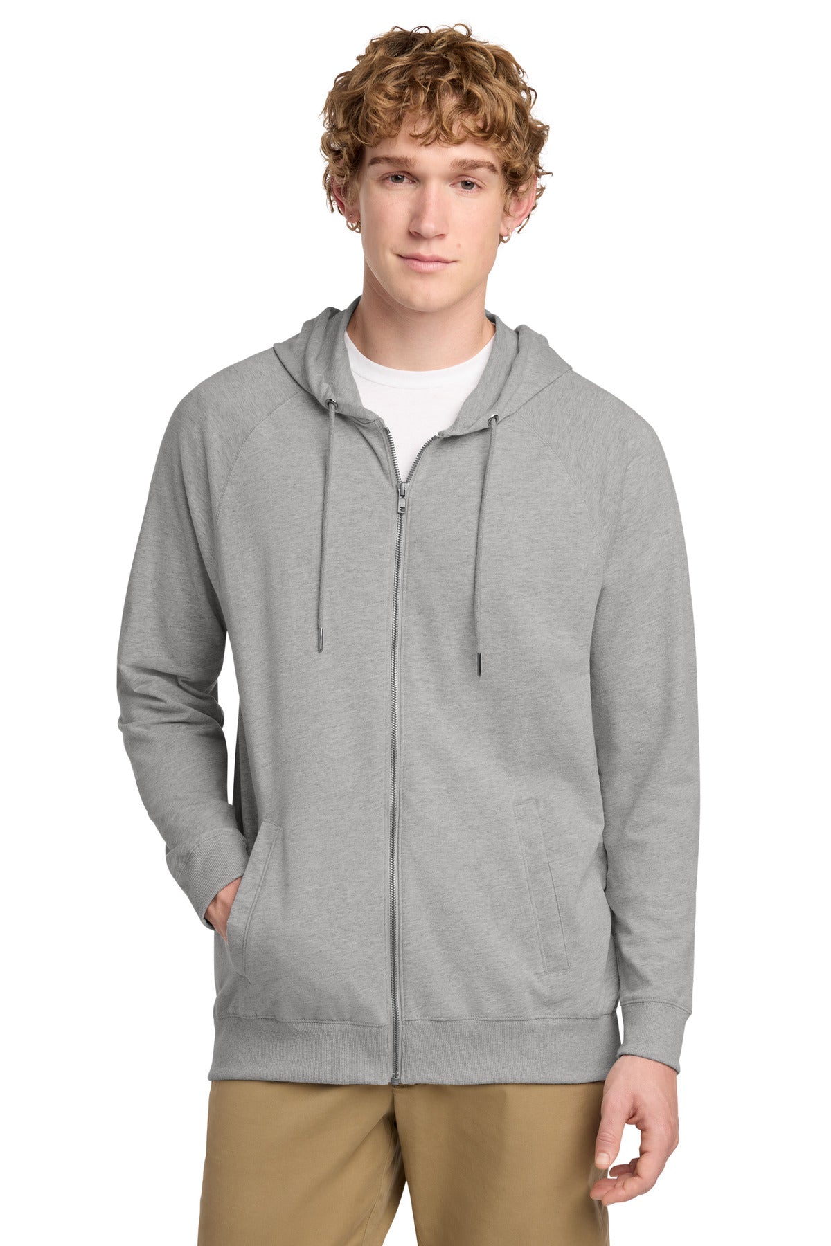 District ®  Featherweight French Terry ™  Full-Zip Hoodie DT573 | Add Your Logo
