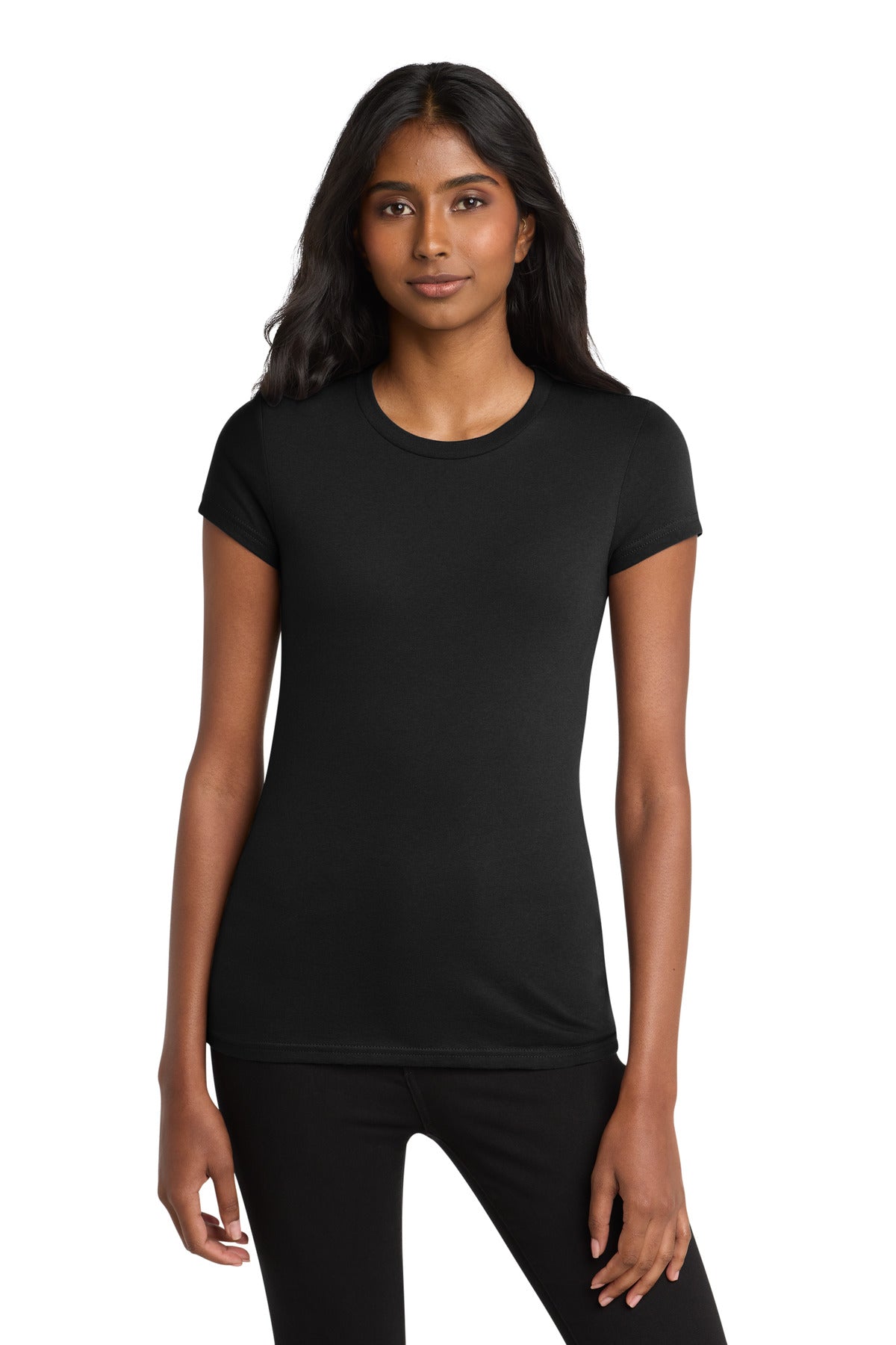 District ®  Women's Fitted Very Important Tee ® . DT6001 | Add Your Logo
