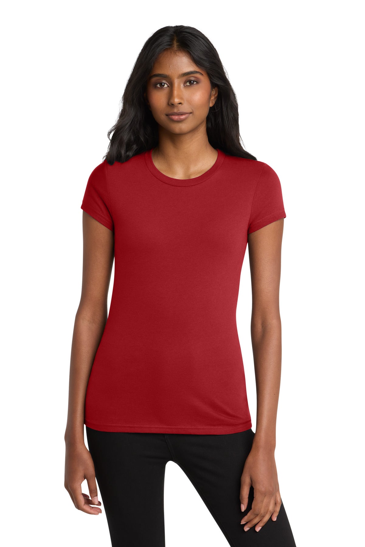 District ®  Women's Fitted Very Important Tee ® . DT6001 | Add Your Logo