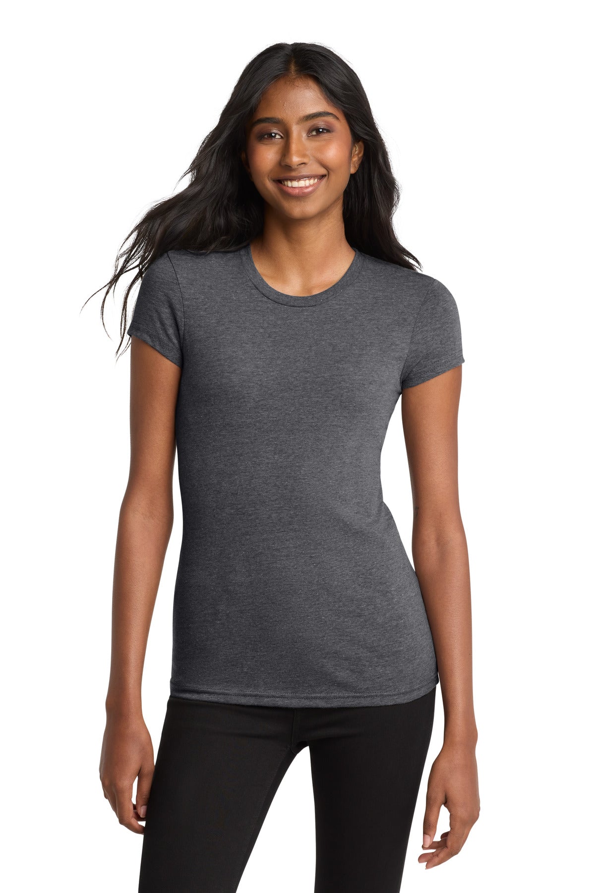 District ®  Women's Fitted Very Important Tee ® . DT6001 | Add Your Logo