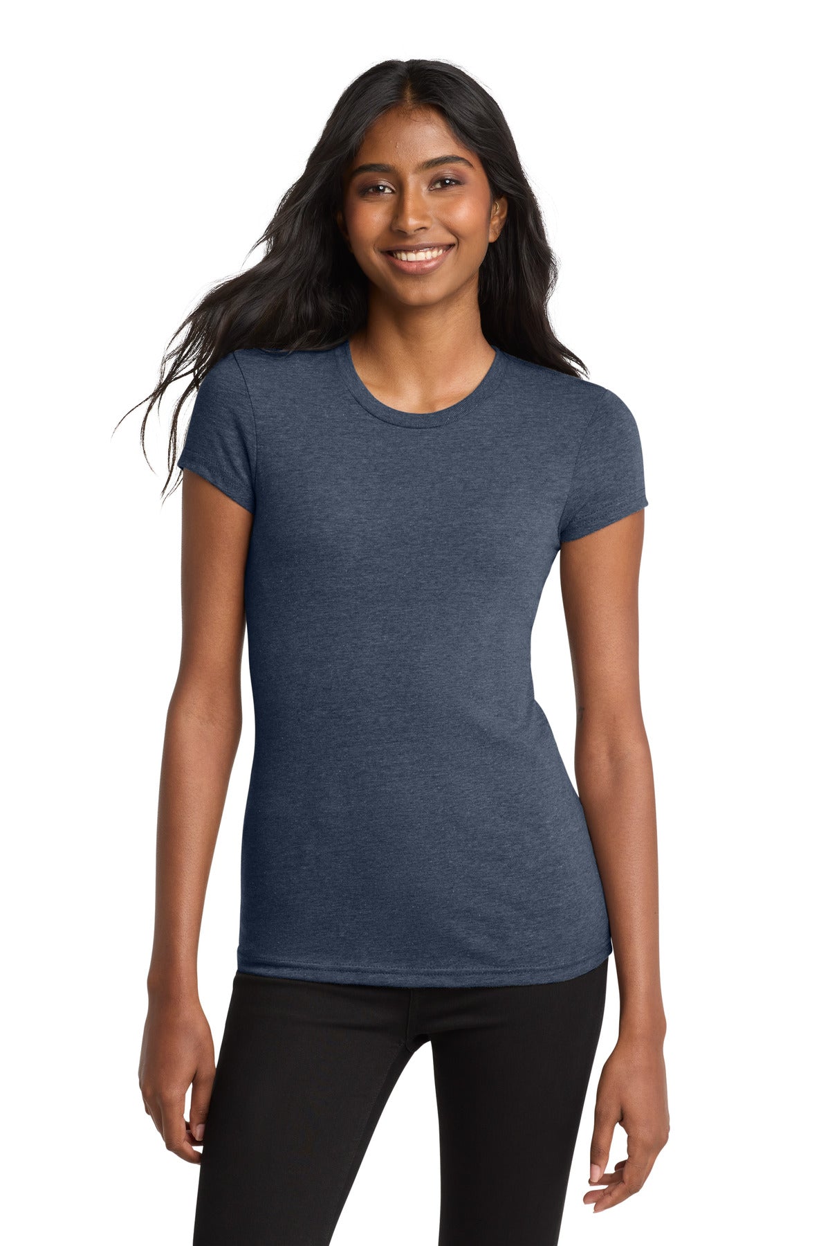 District ®  Women's Fitted Very Important Tee ® . DT6001 | Add Your Logo