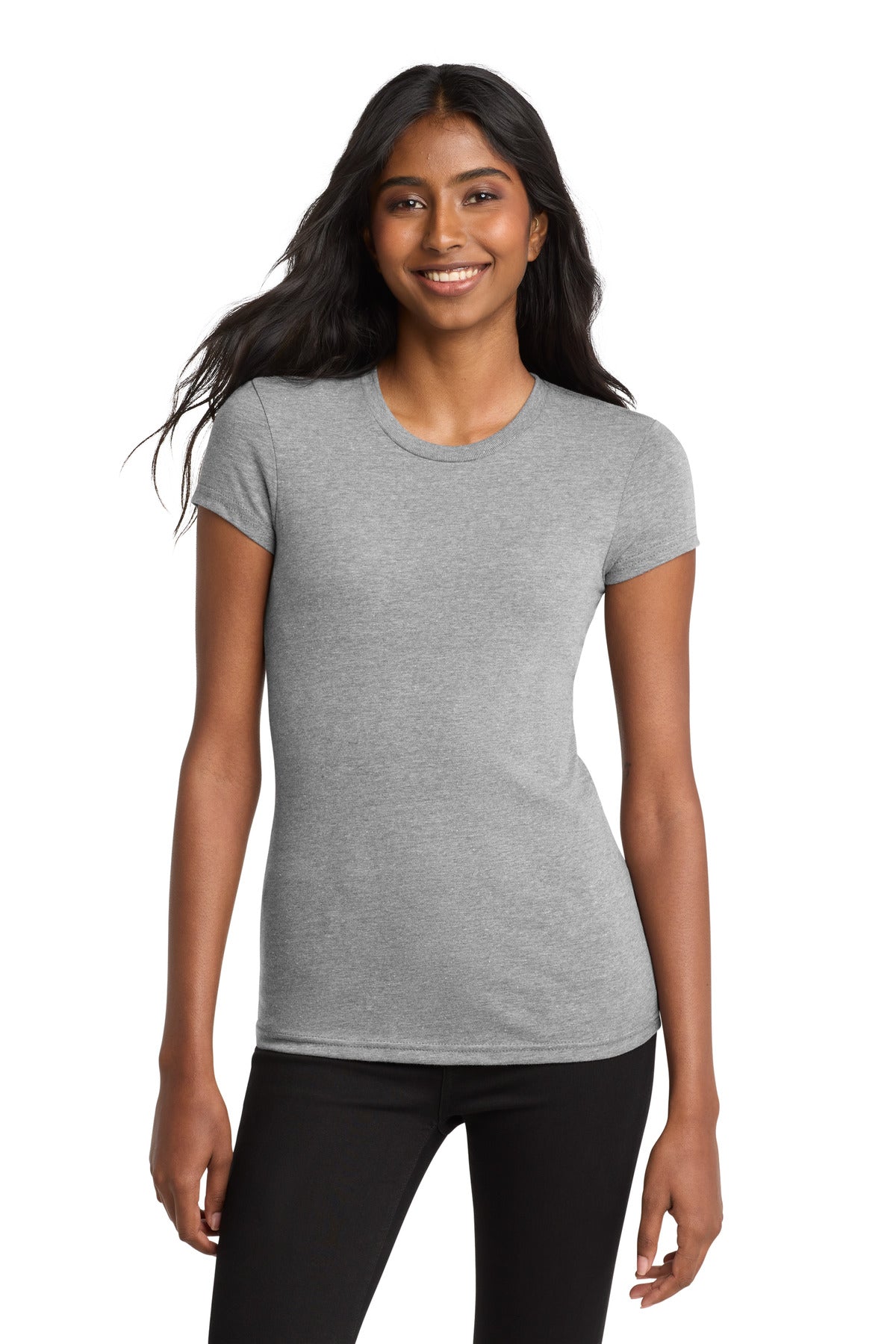 District ®  Women's Fitted Very Important Tee ® . DT6001 | Add Your Logo