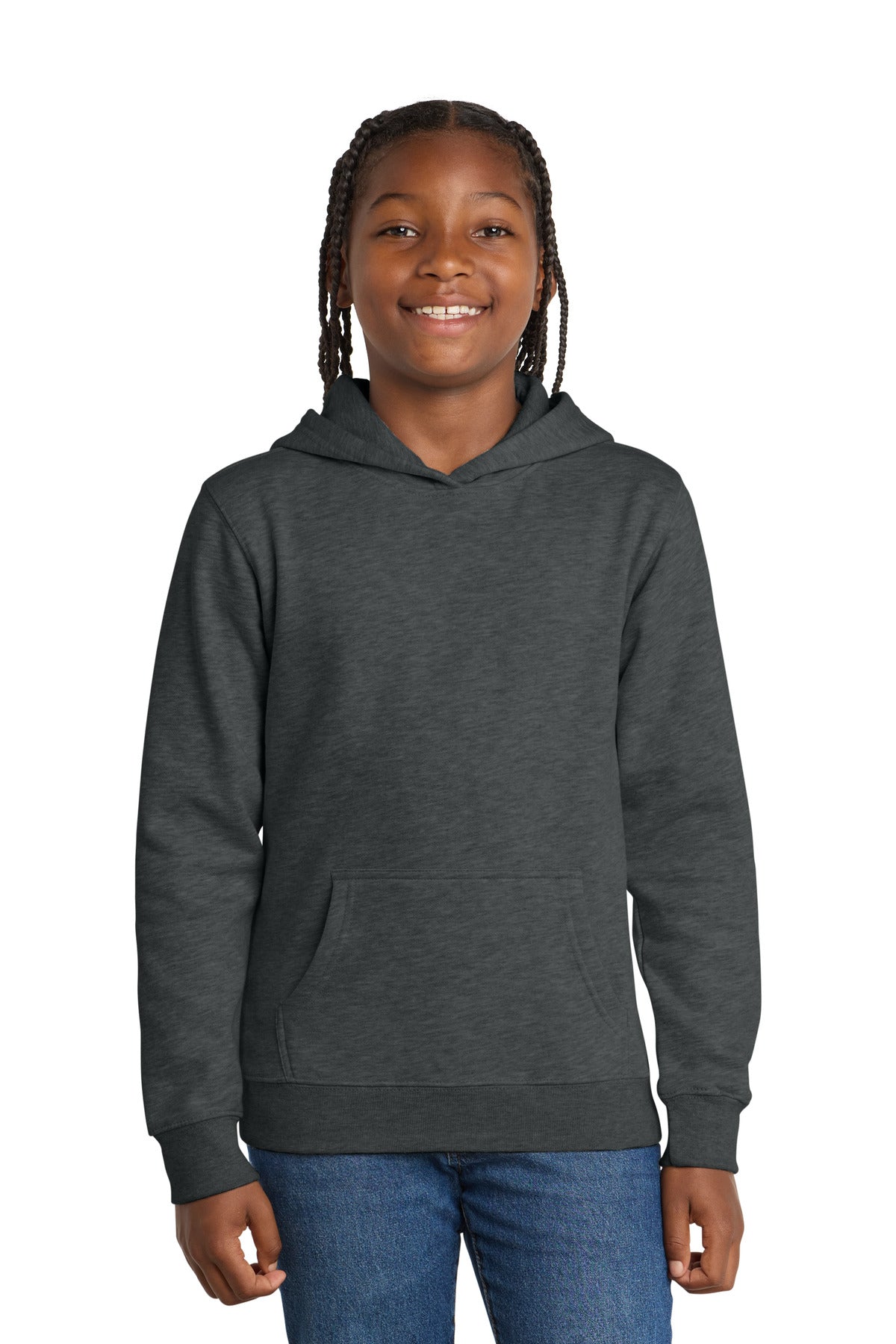 District ®  Youth V.I.T. ™ Fleece Hoodie DT6100Y | Add Your Logo