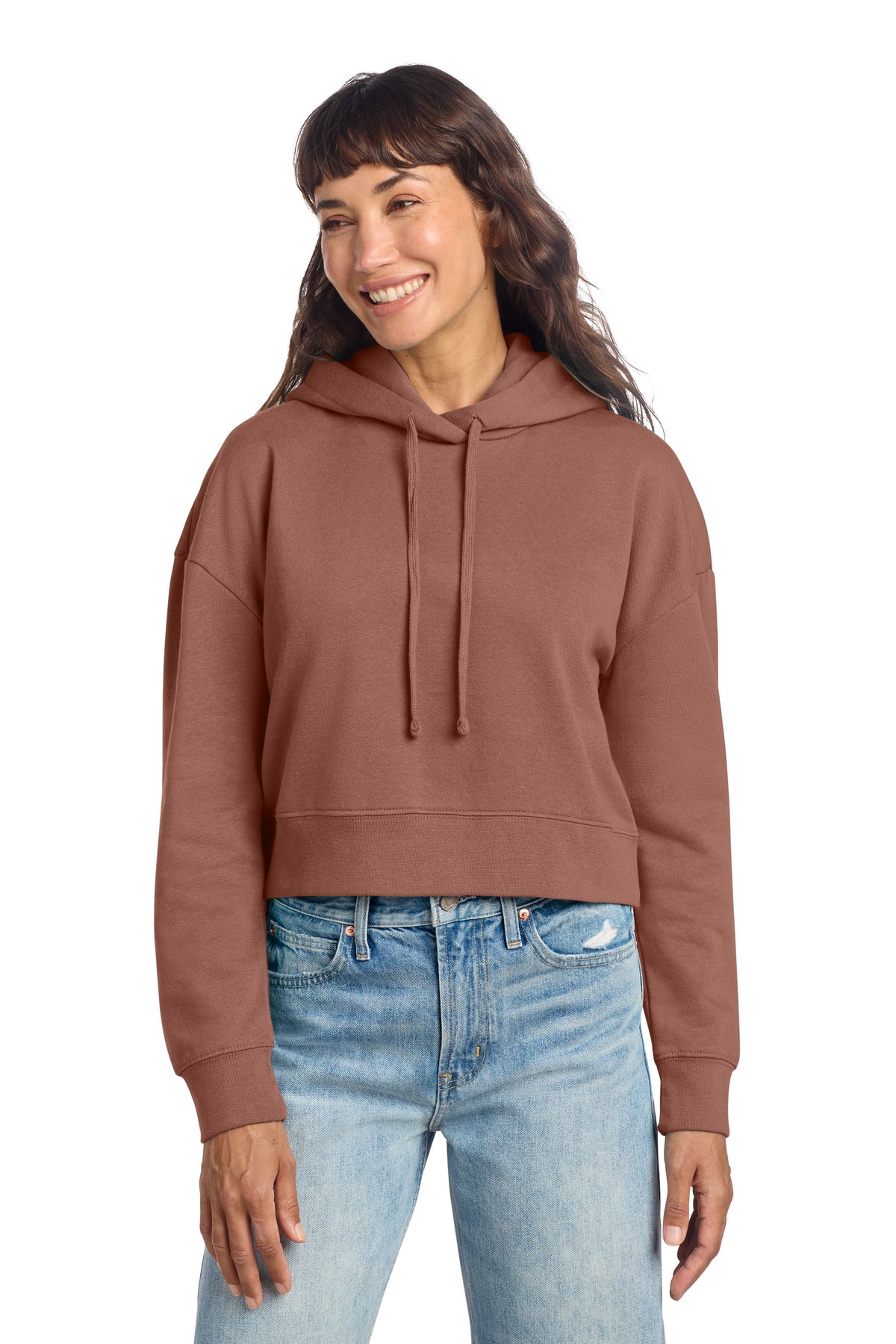 District ®  Women's V.I.T. ™  Fleece Hoodie DT6101 | Add Your Logo