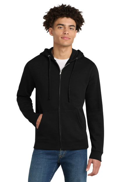 District ®  V.I.T. ™ Fleece Full-Zip Hoodie DT6102 | Add Your Logo