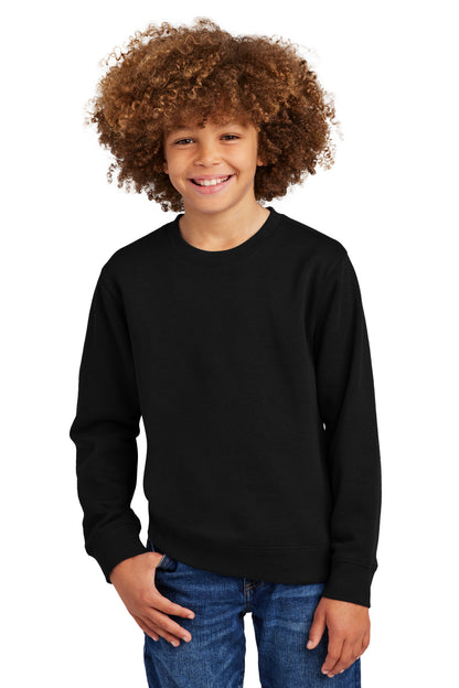 District ®  Youth V.I.T. ™  Fleece Crew DT6104Y | Add Your Logo