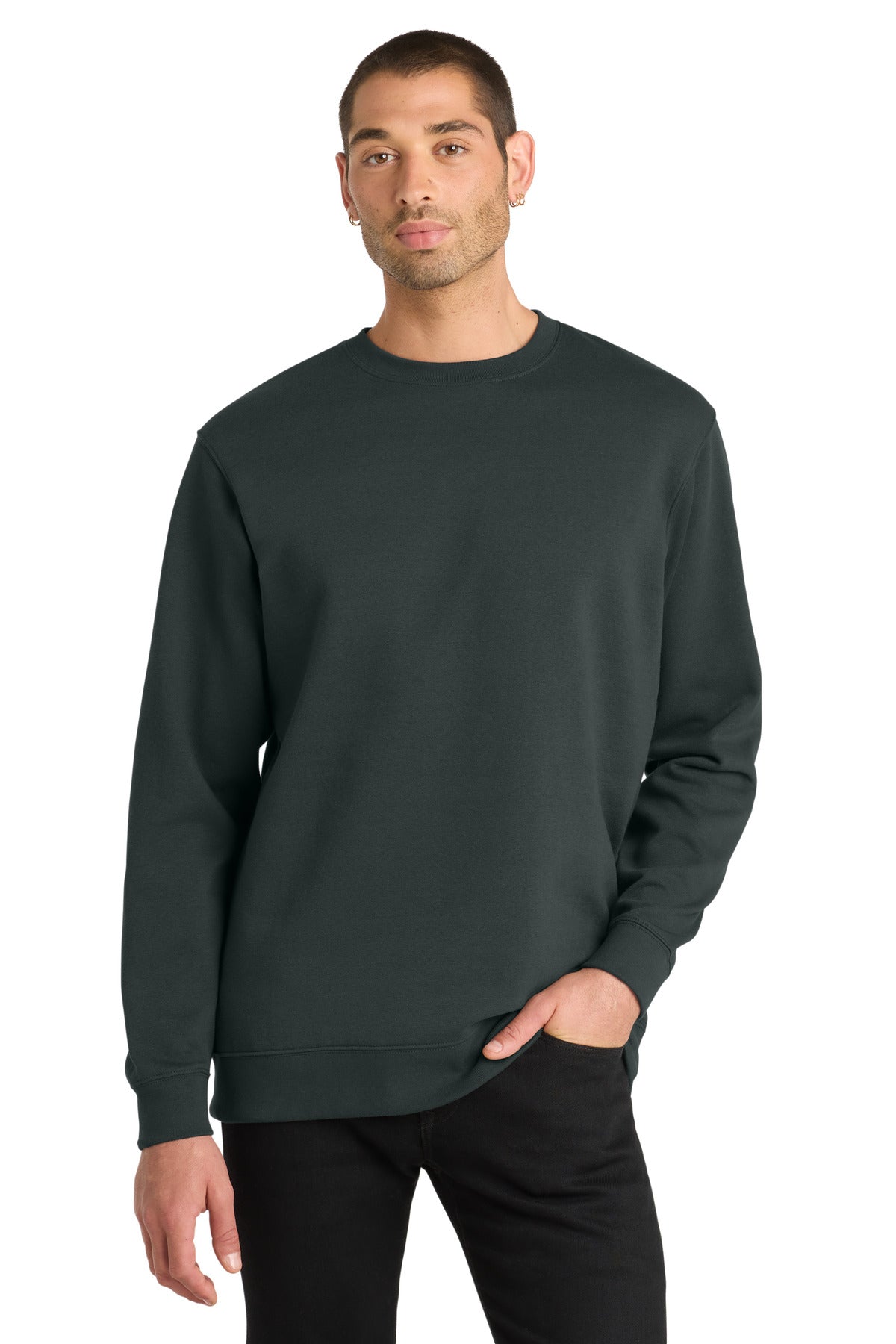 District ®  V.I.T. ™ Fleece Crew DT6104 | Add Your Logo