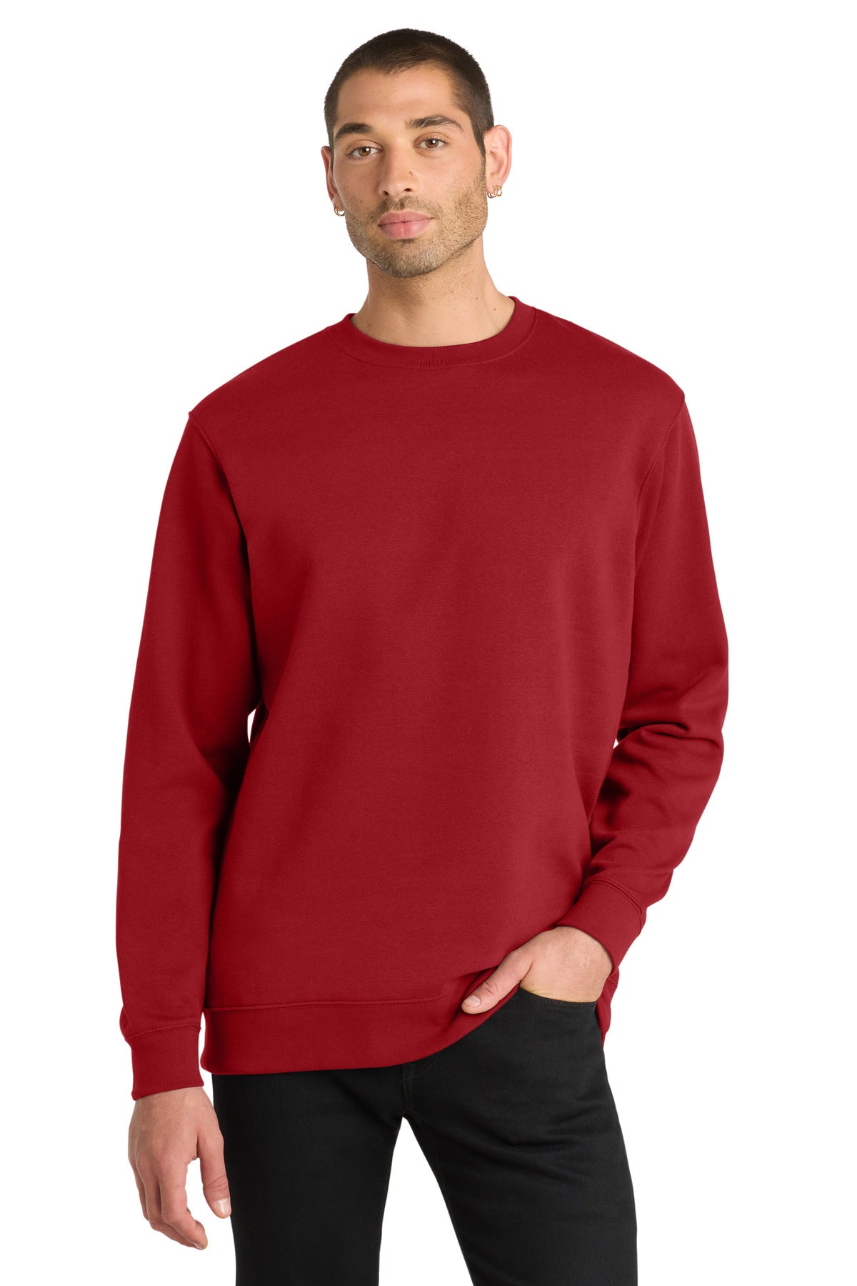 District ®  V.I.T. ™ Fleece Crew DT6104 | Add Your Logo