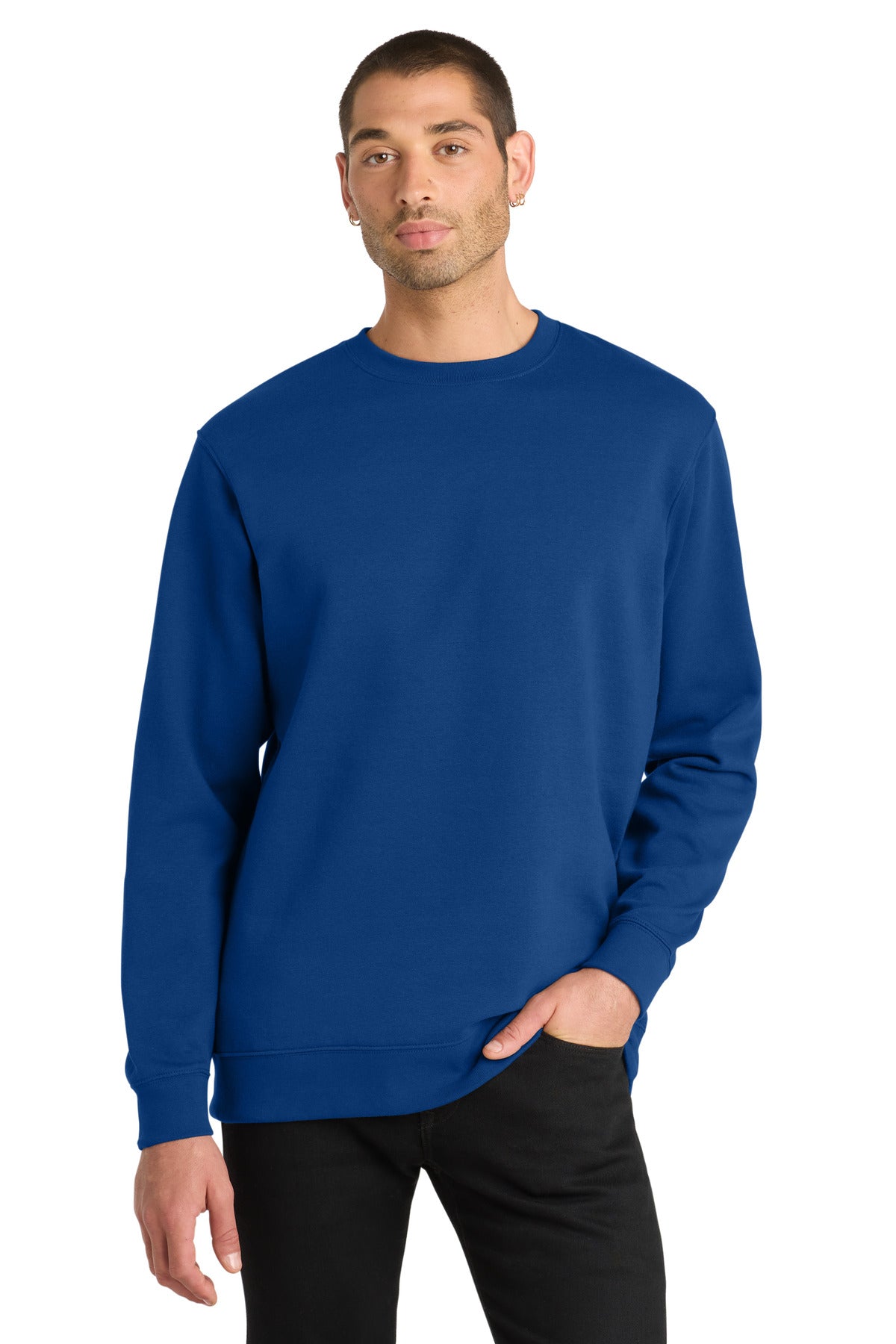 District ®  V.I.T. ™ Fleece Crew DT6104 | Add Your Logo