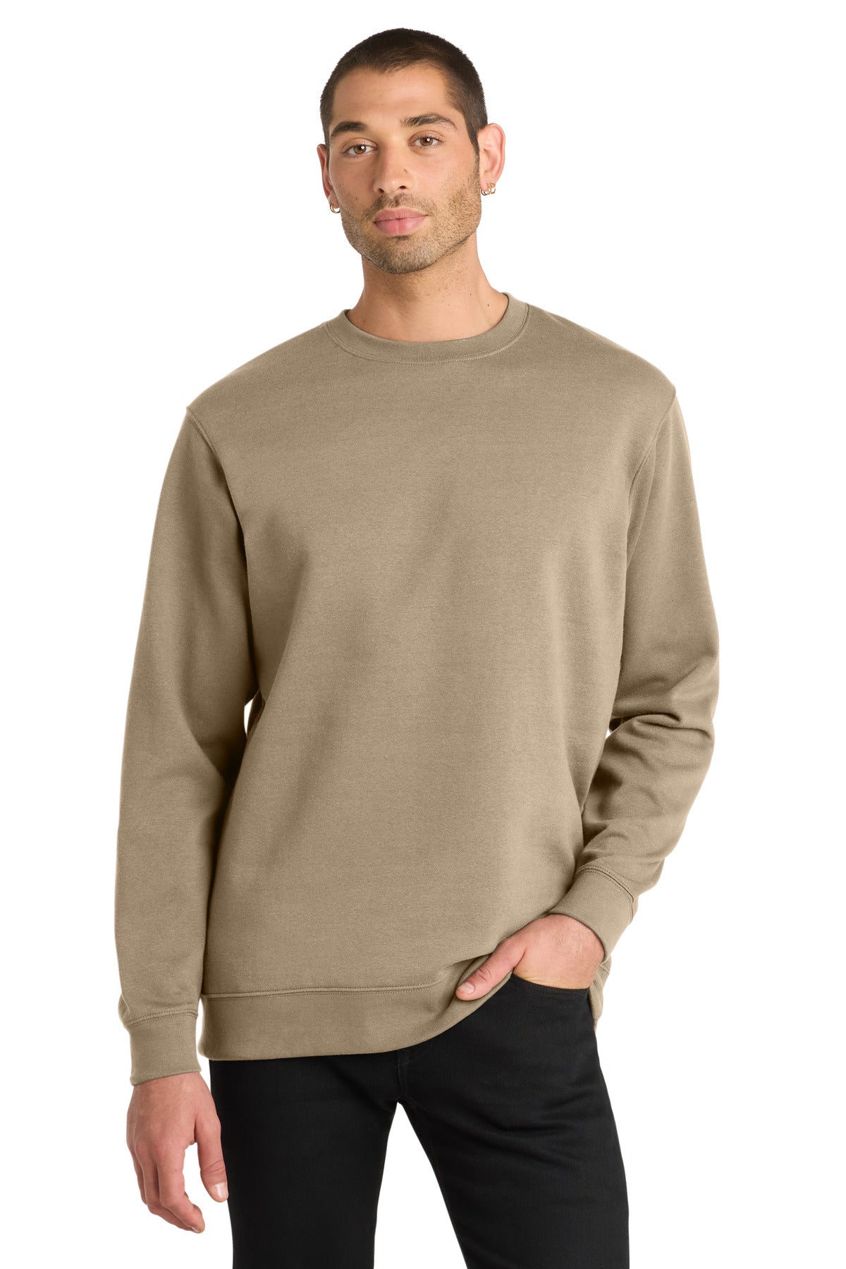 District ®  V.I.T. ™ Fleece Crew DT6104 | Add Your Logo