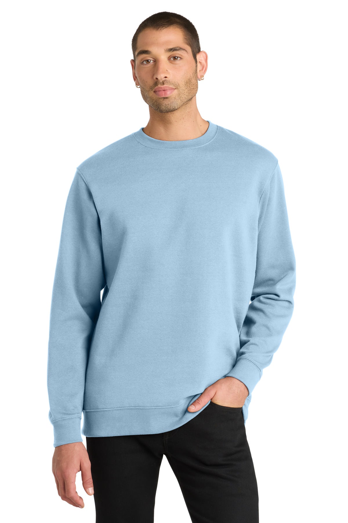 District ®  V.I.T. ™ Fleece Crew DT6104 | Add Your Logo