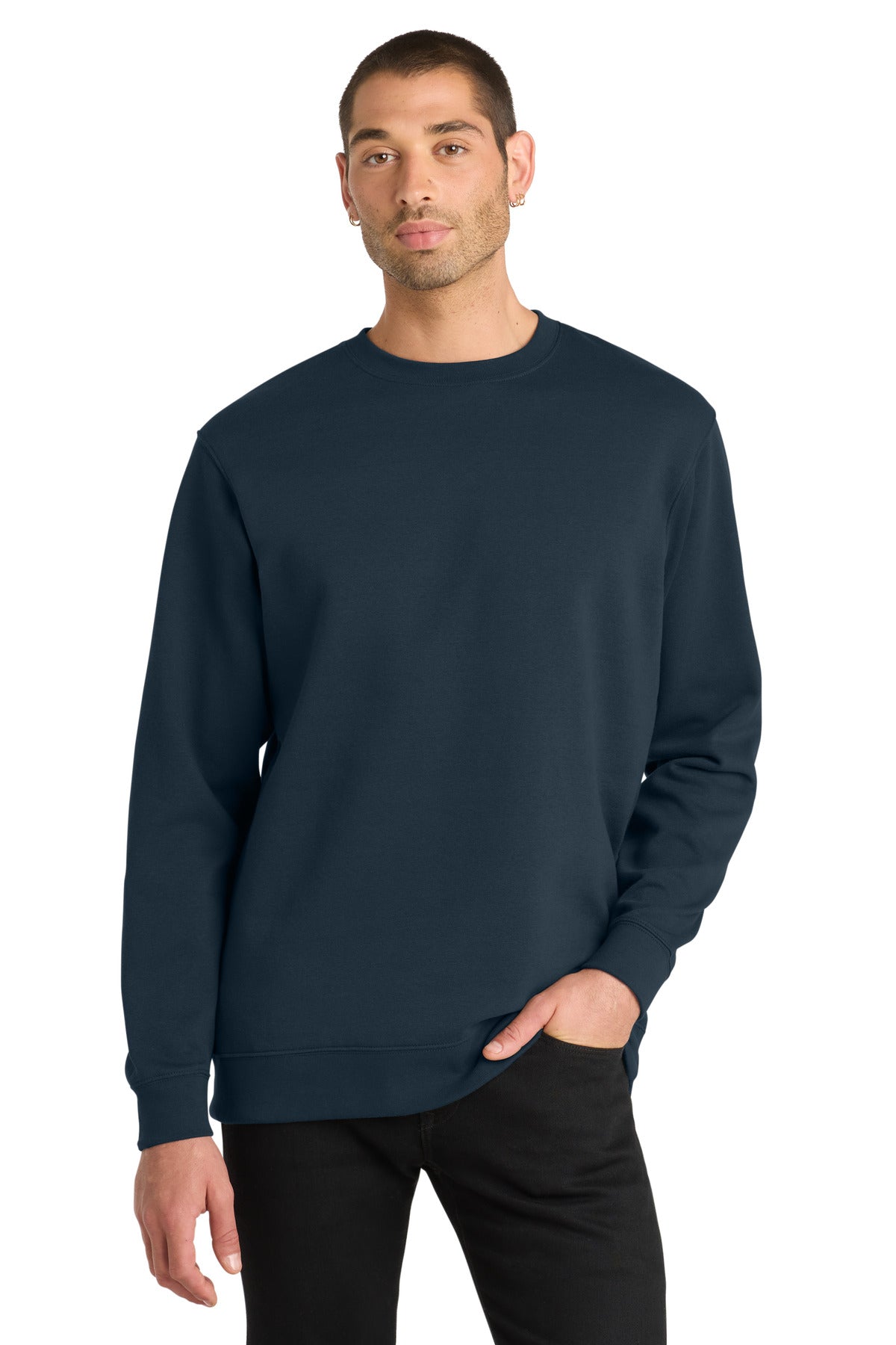 District ®  V.I.T. ™ Fleece Crew DT6104 | Add Your Logo