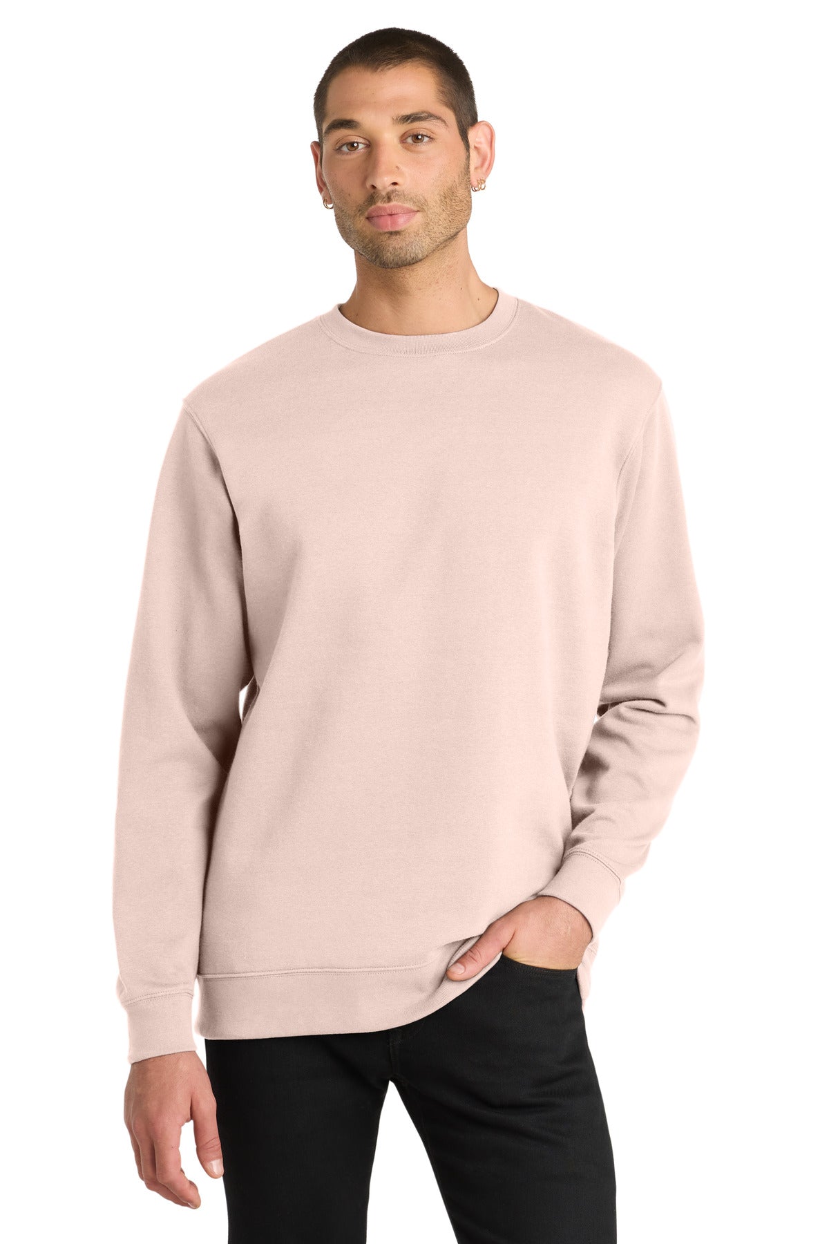 District ®  V.I.T. ™ Fleece Crew DT6104 | Add Your Logo