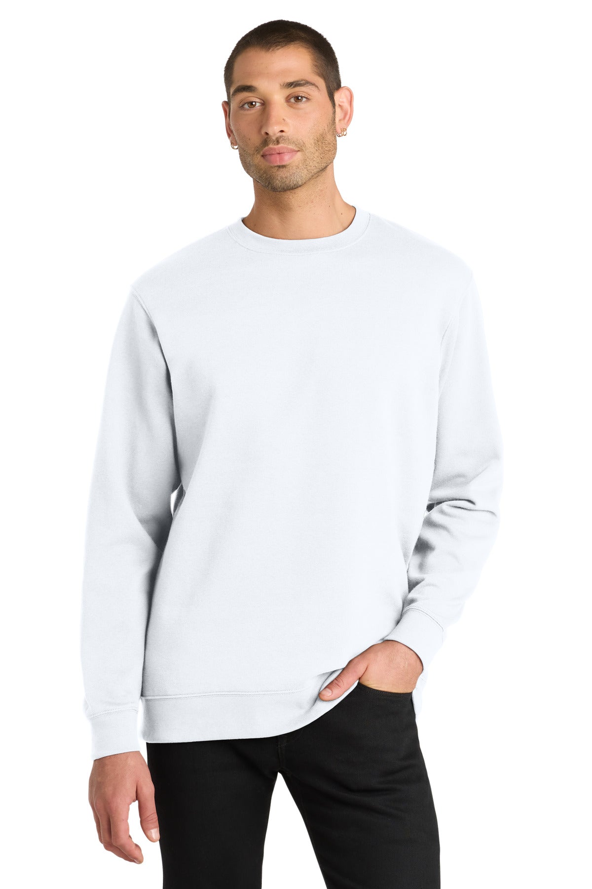 District ®  V.I.T. ™ Fleece Crew DT6104 | Add Your Logo