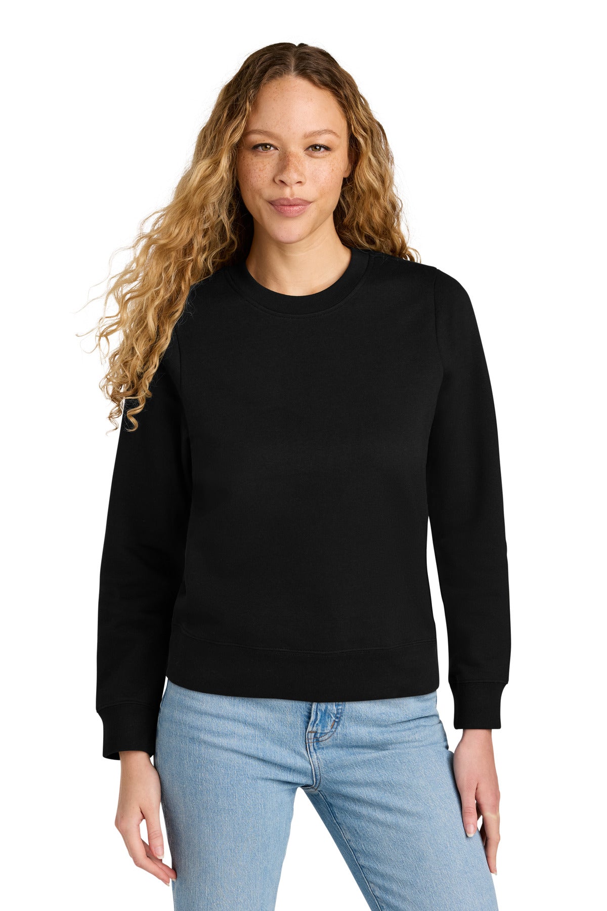 District ®  Women's V.I.T. ™  Fleece Crew DT6105 | Add Your Logo