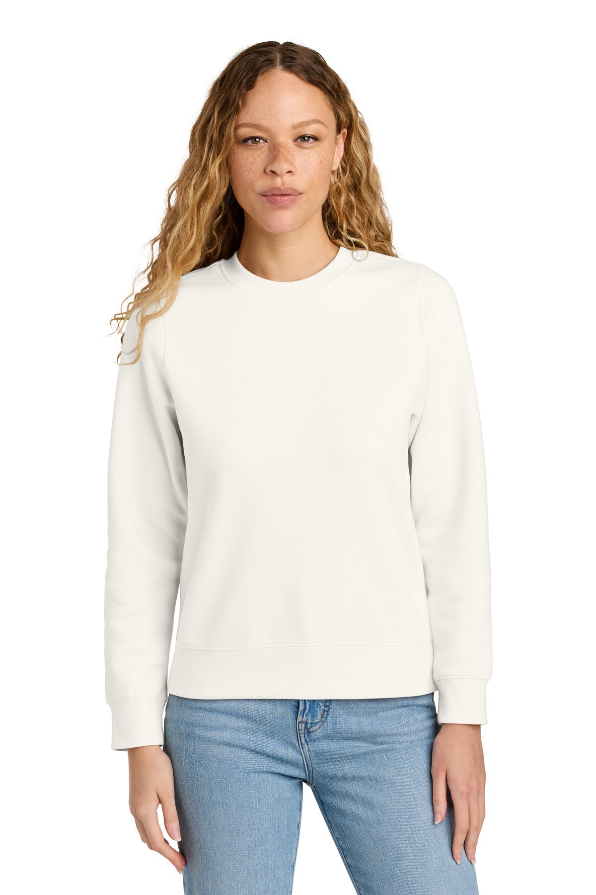 District ®  Women's V.I.T. ™  Fleece Crew DT6105 | Add Your Logo