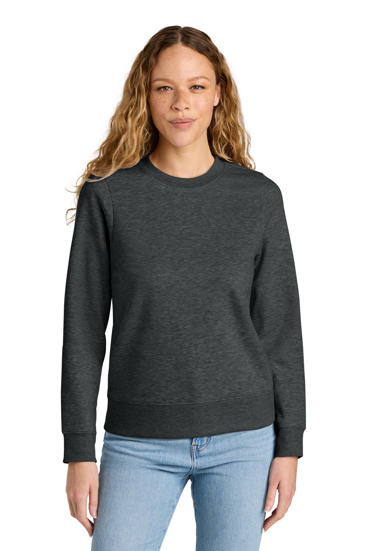 District ®  Women's V.I.T. ™  Fleece Crew DT6105 | Add Your Logo