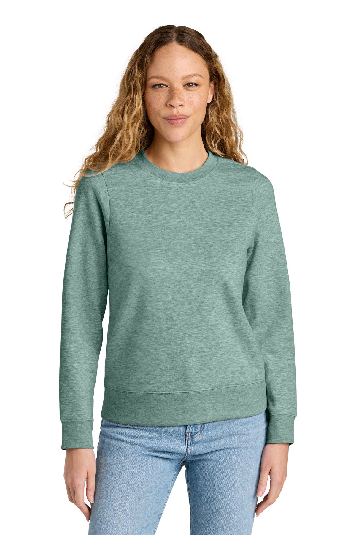 District ®  Women's V.I.T. ™  Fleece Crew DT6105 | Add Your Logo