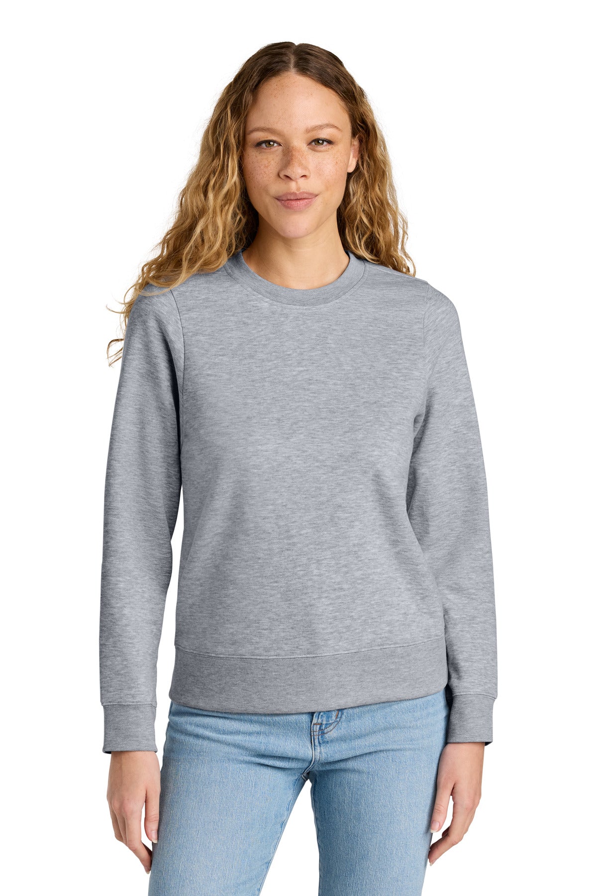 District ®  Women's V.I.T. ™  Fleece Crew DT6105 | Add Your Logo