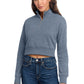 District ®  Women's V.I.T. ™  Fleece 1/2-Zip DT6111 | Add Your Logo