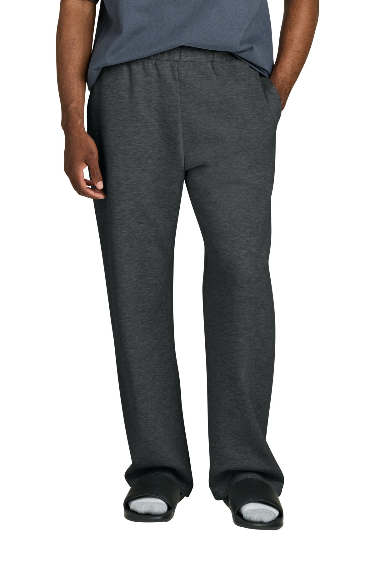 District ®  V.I.T. ™  Fleece Open-Bottom Sweatpant DT6117 | Add Your Logo