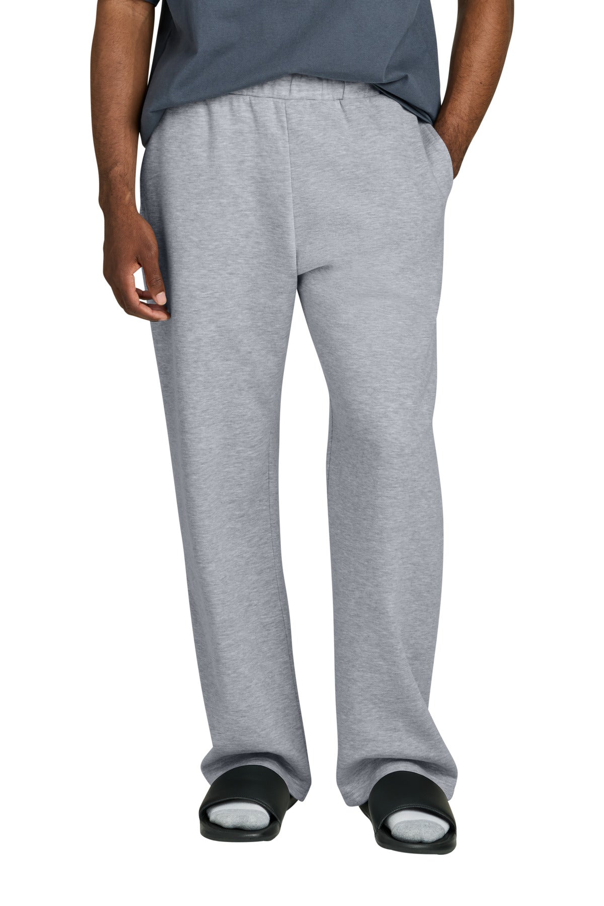 District ®  V.I.T. ™  Fleece Open-Bottom Sweatpant DT6117 | Add Your Logo