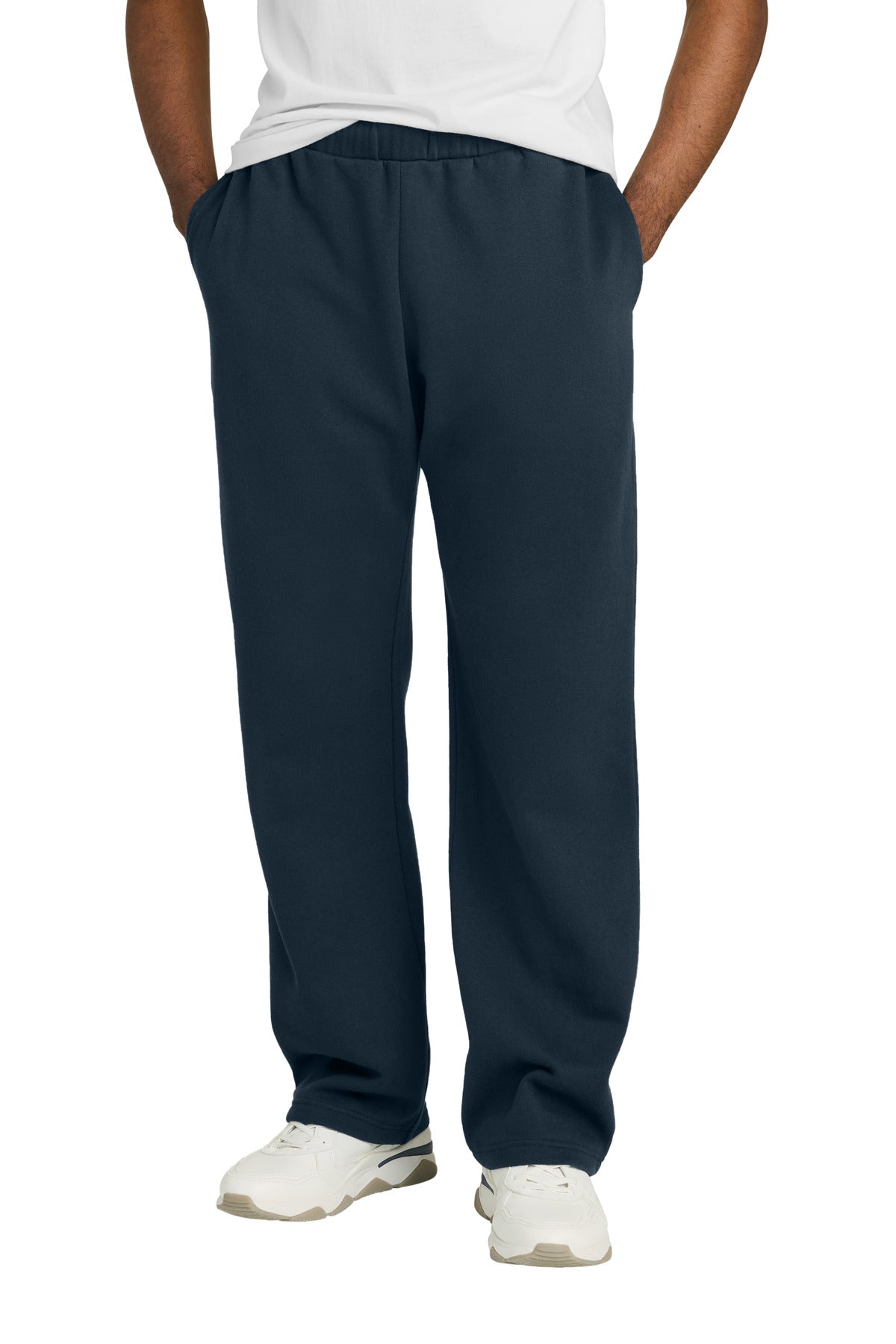 District ®  V.I.T. ™  Fleece Open-Bottom Sweatpant DT6117 | Add Your Logo