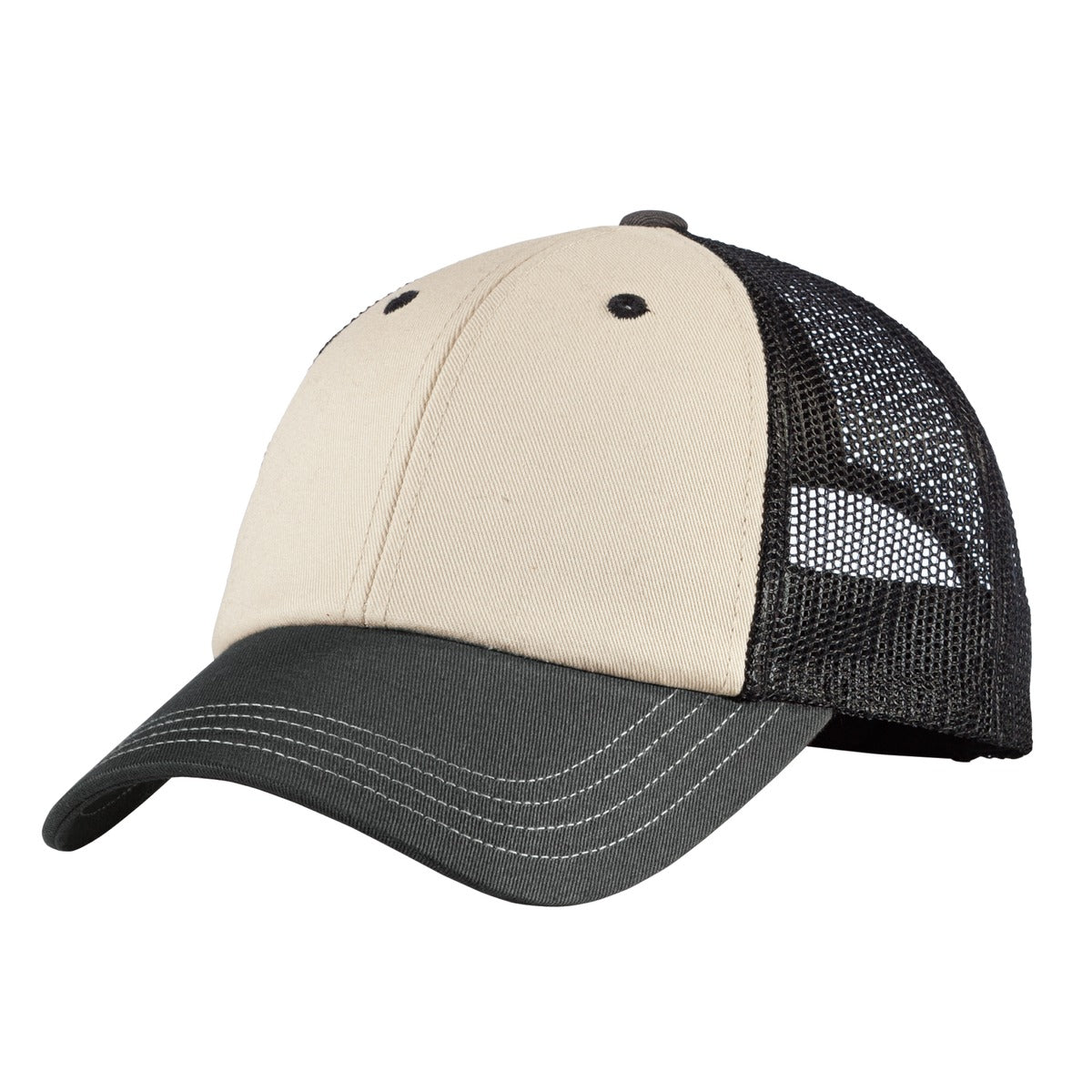 District ®  Tri-Tone Mesh Back Cap DT616 | Add Your Logo