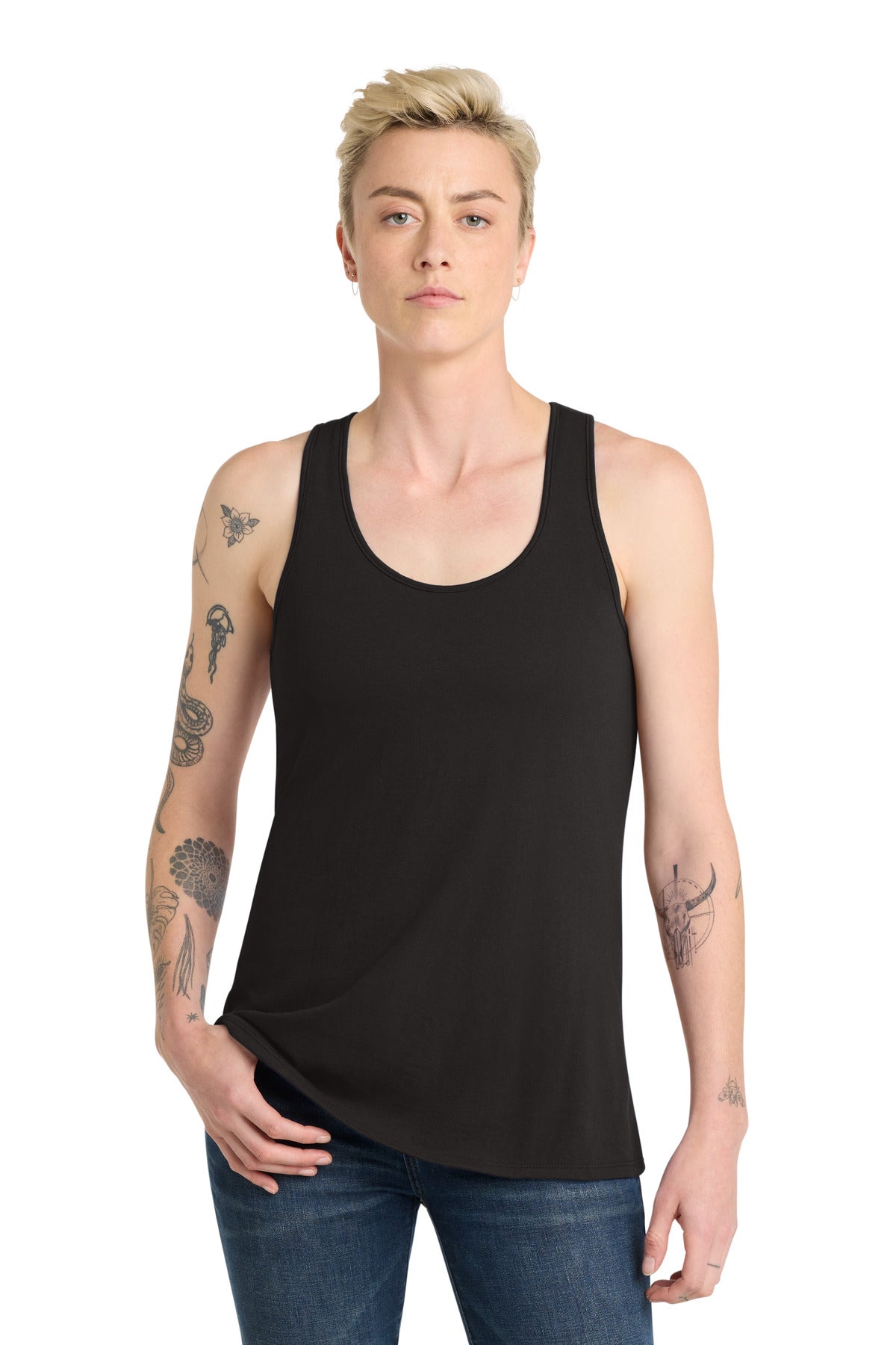District  ®  Women's V.I.T.  ™  Racerback Tank. DT6302 | Add Your Logo